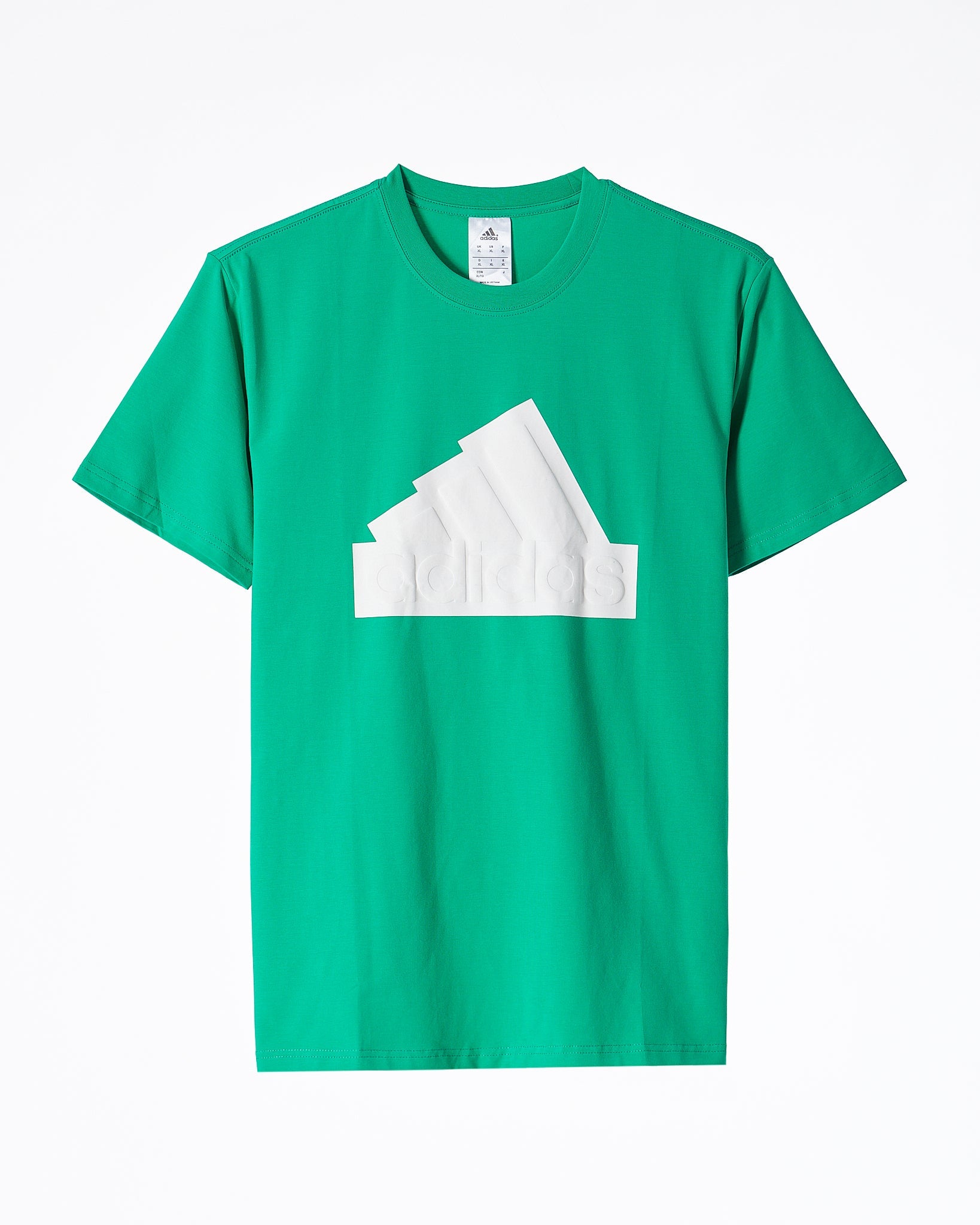 MOI OUTFIT-AD Emboss Men Green T-Shirt 16.90