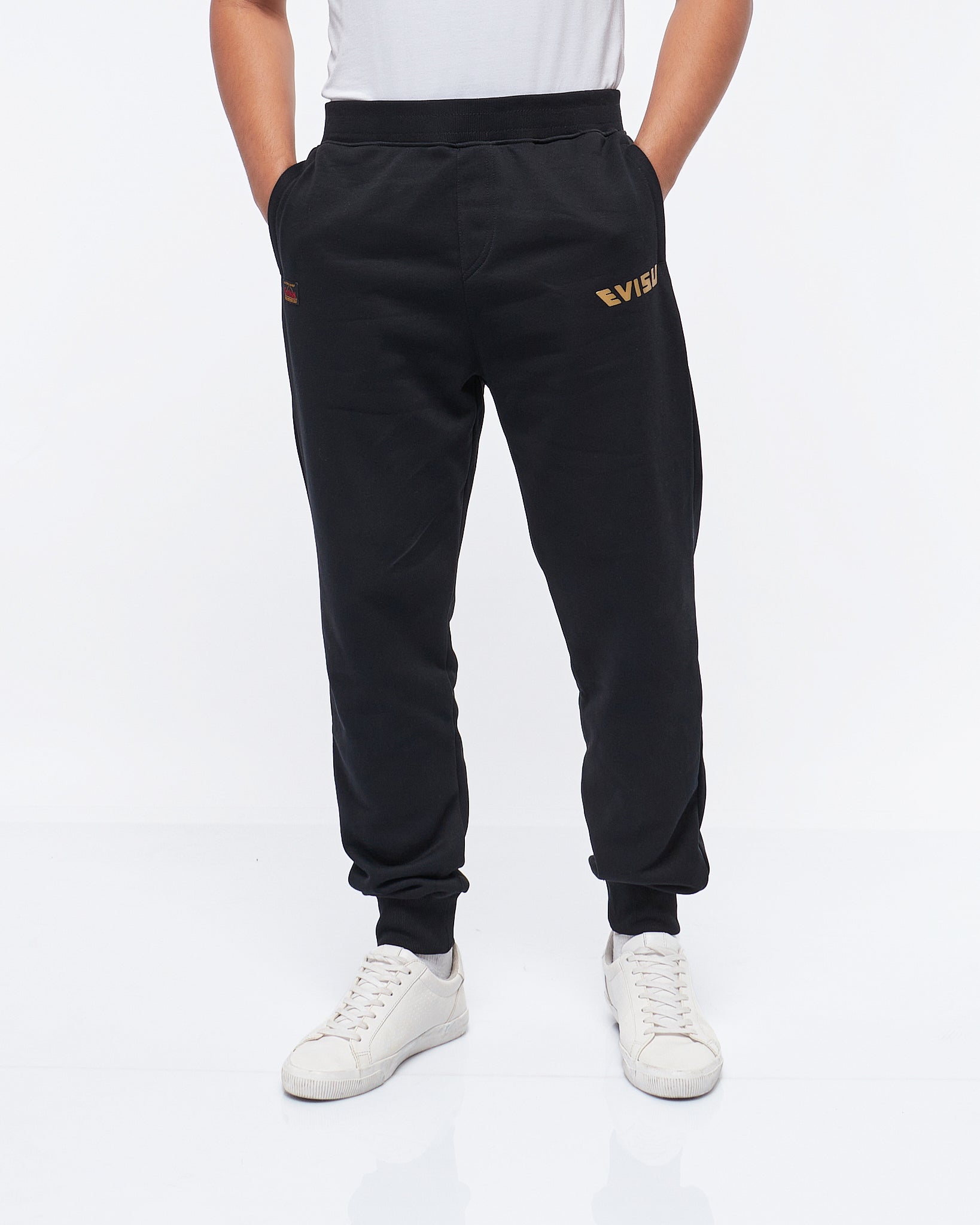 MOI OUTFIT-Back Logo Printed Men Jogger 33.90