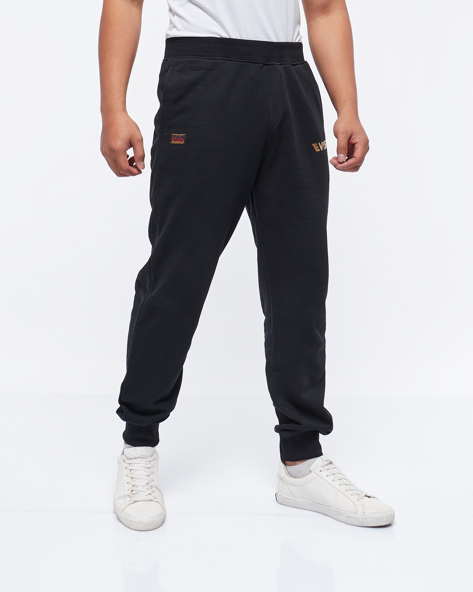 MOI OUTFIT-Back Logo Printed Men Jogger 33.90