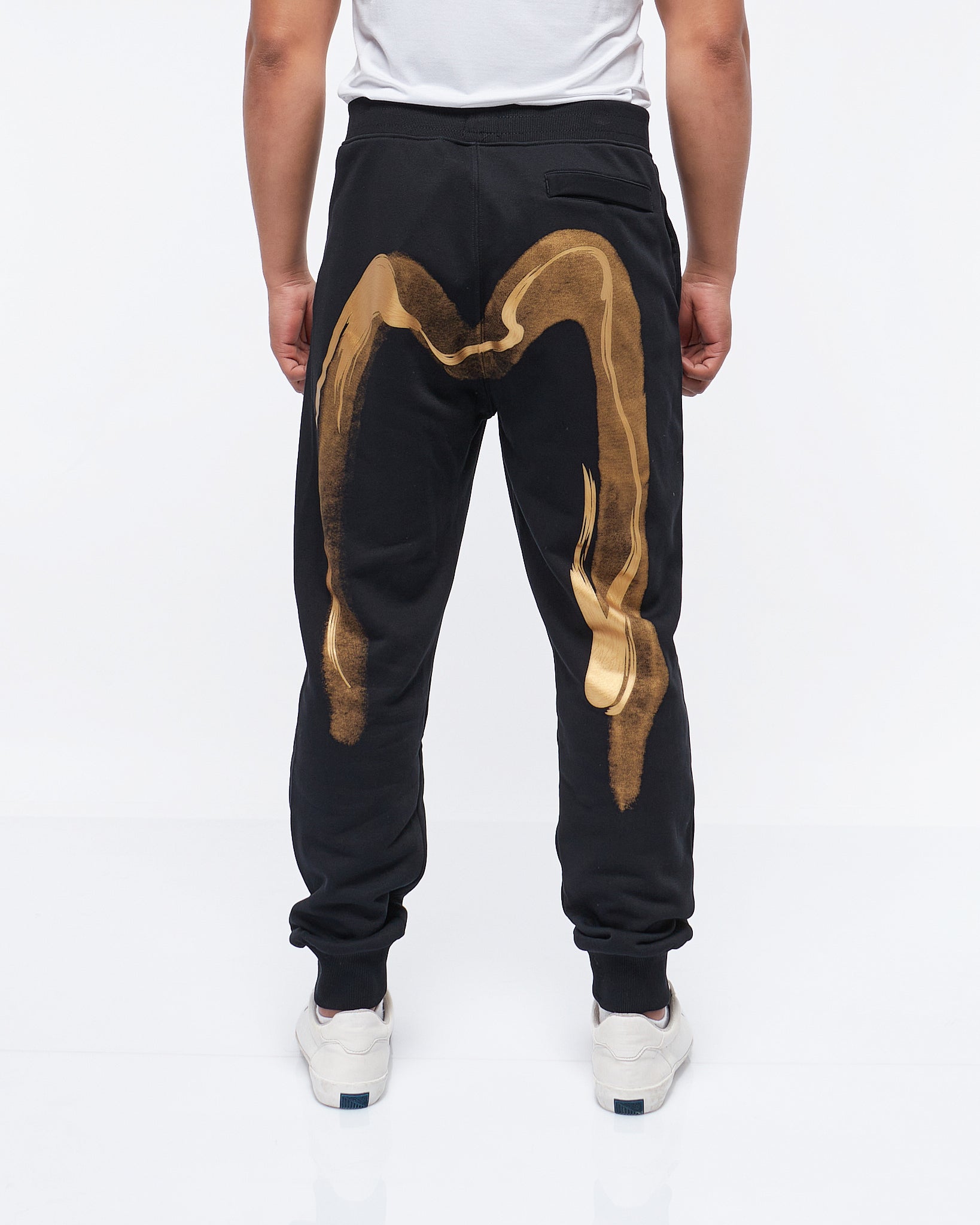 MOI OUTFIT-Back Logo Printed Men Jogger 33.90