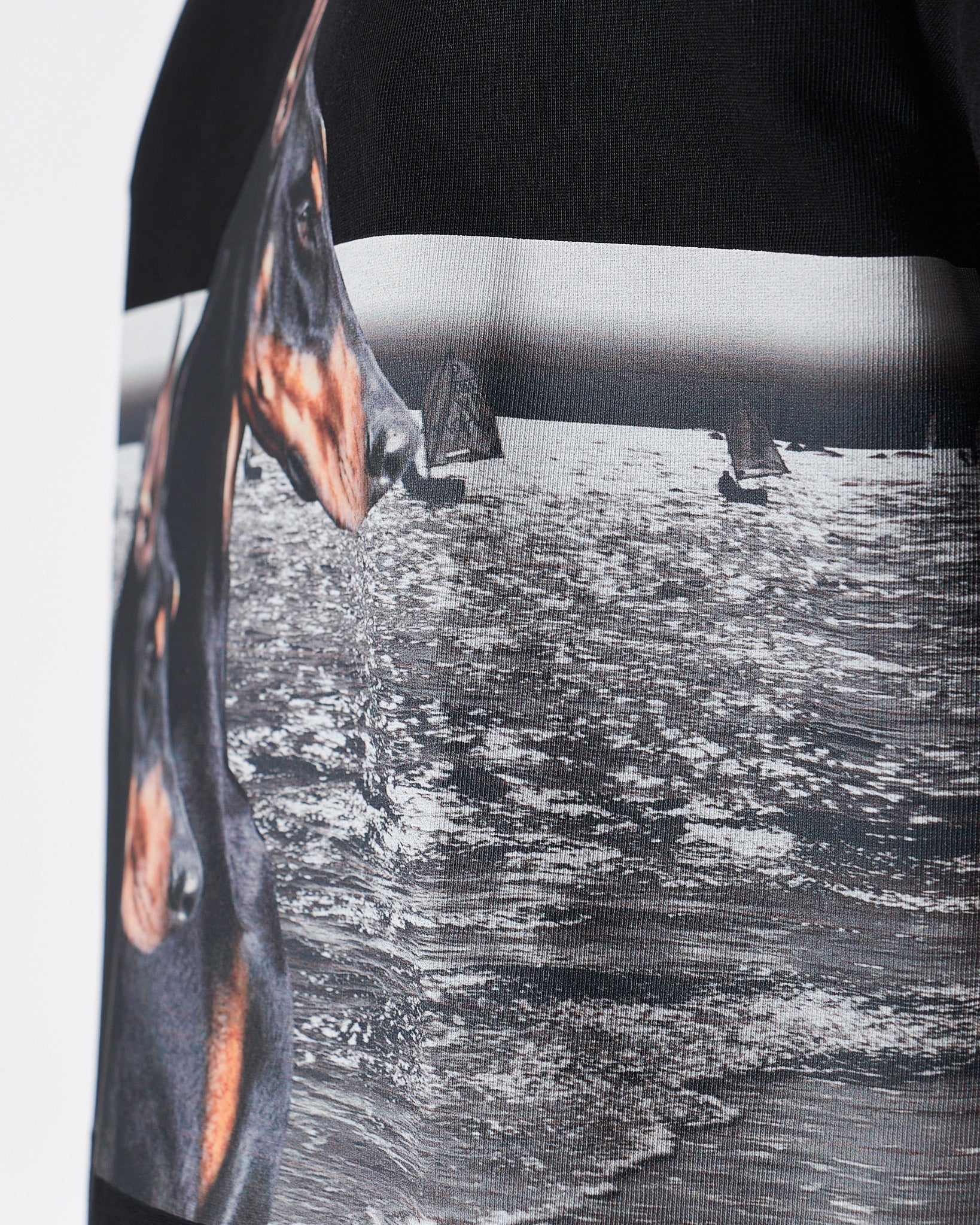 MOI OUTFIT-BAL Two Doberman Men Black T-Shirt 54.90
