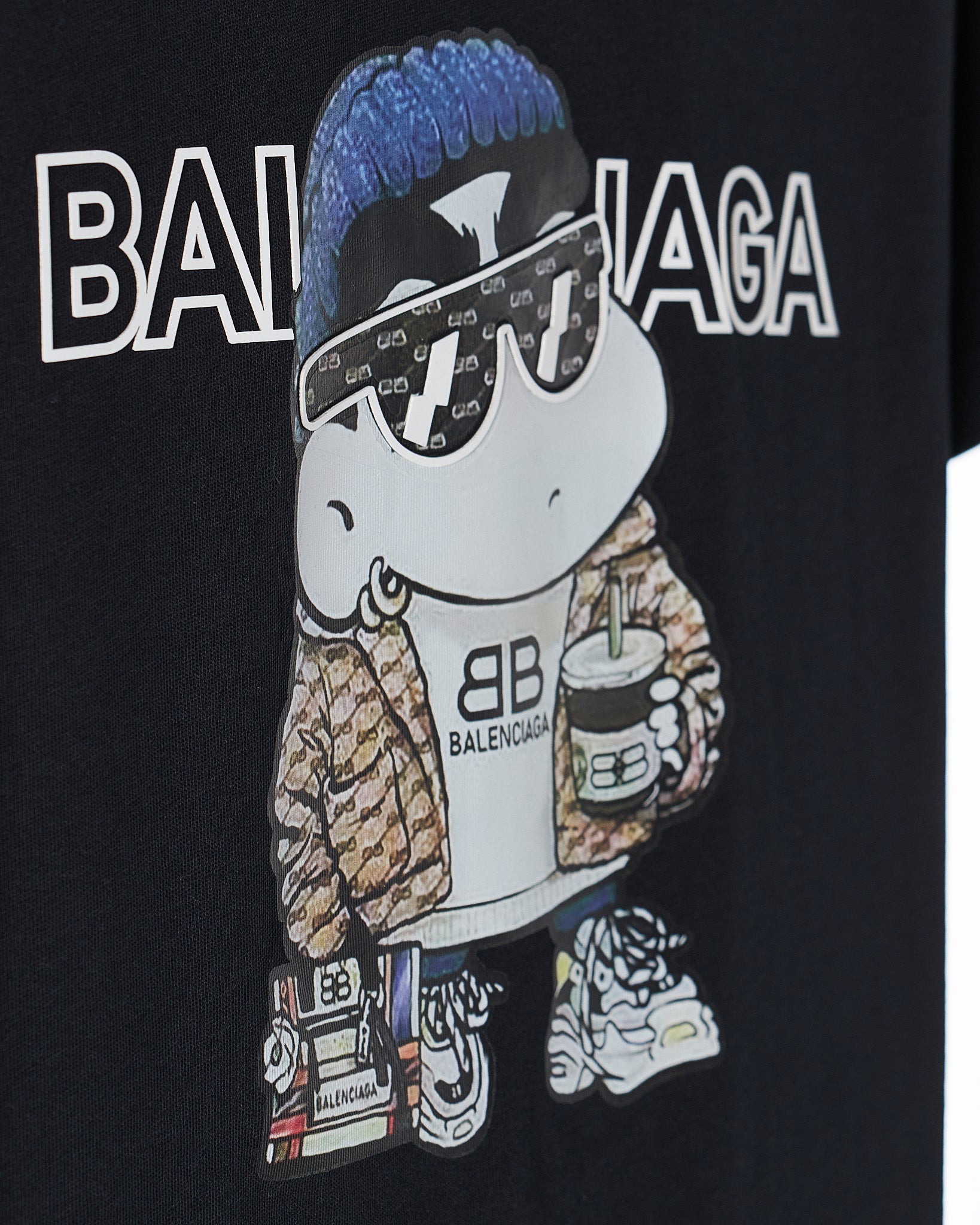 MOI OUTFIT-BB Cartoon Men T-Shirt 45.90
