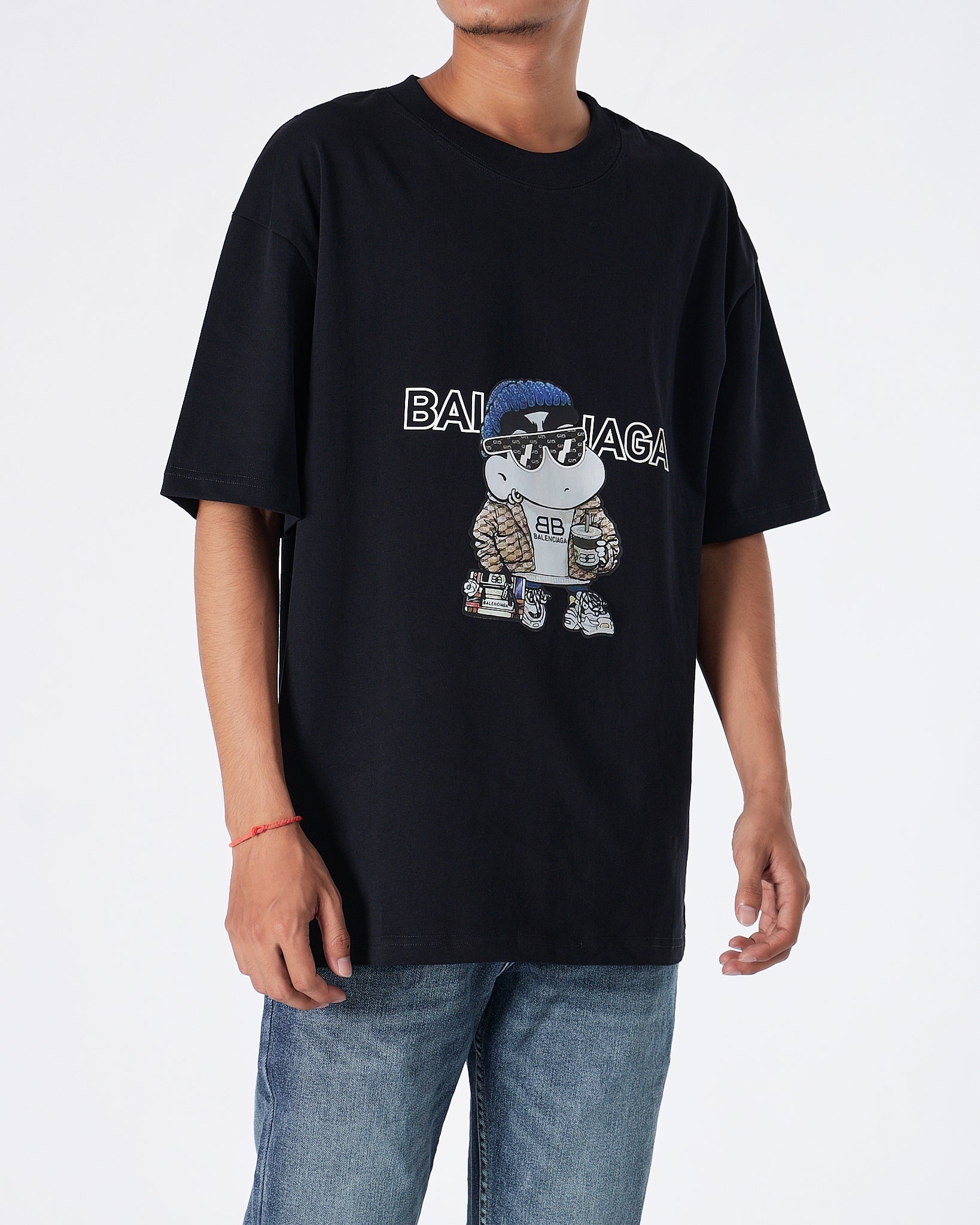 MOI OUTFIT-BB Cartoon Men T-Shirt 45.90