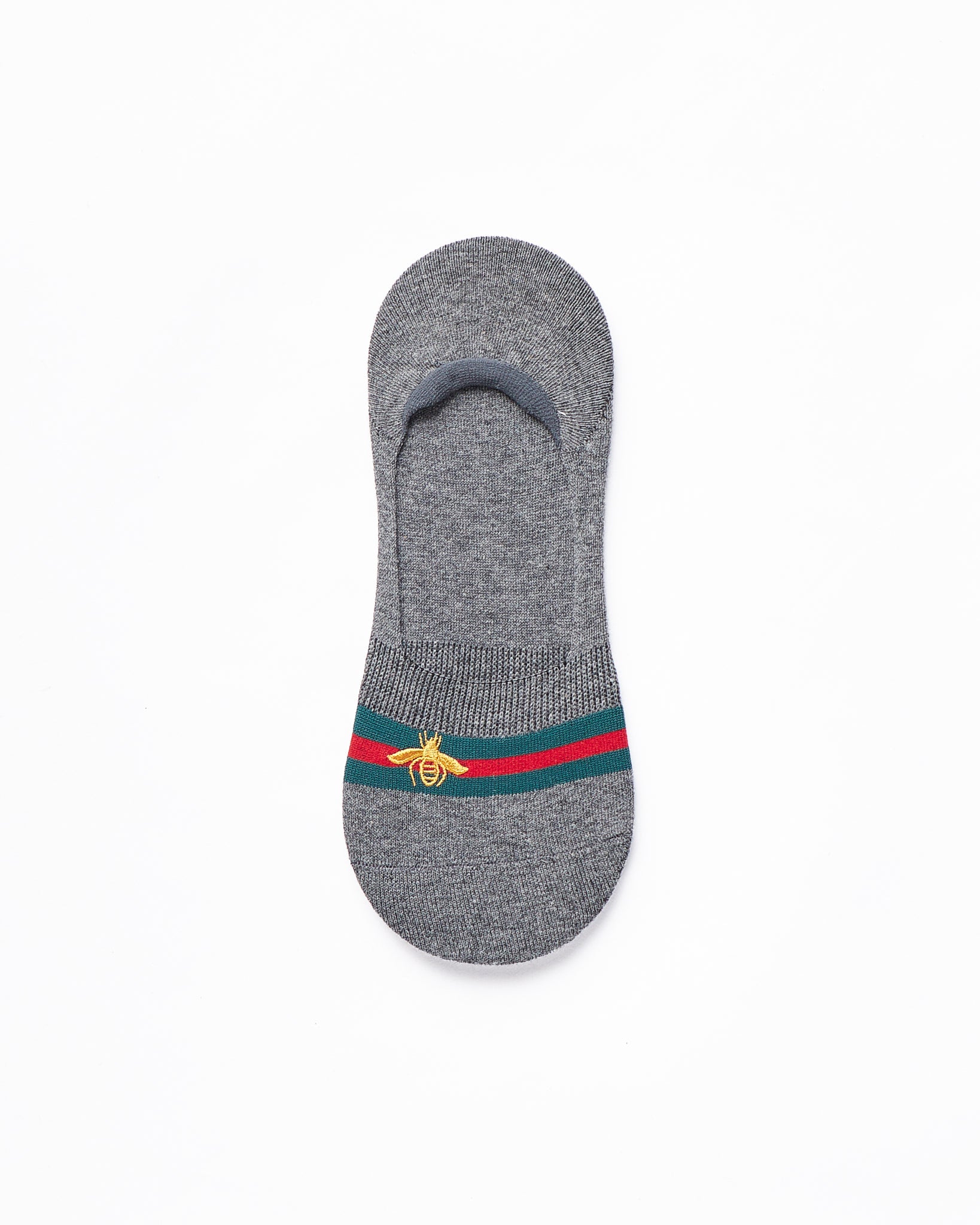 MOI OUTFIT-Bee Logo Embroidered 5 Pairs No Show Socks 15.90