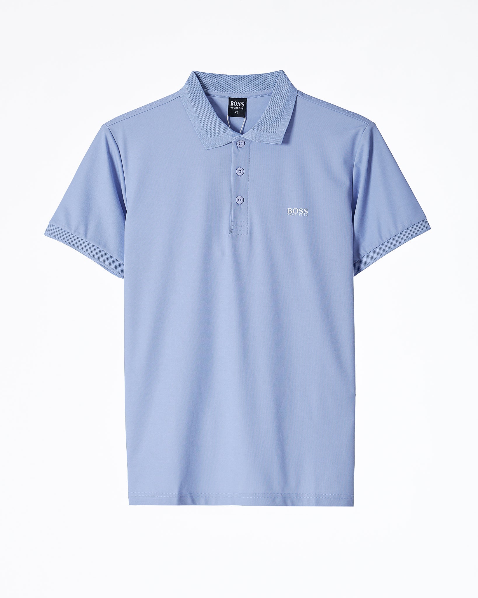 MOI OUTFIT-Boss Men Blue Polo Shirt 22.90