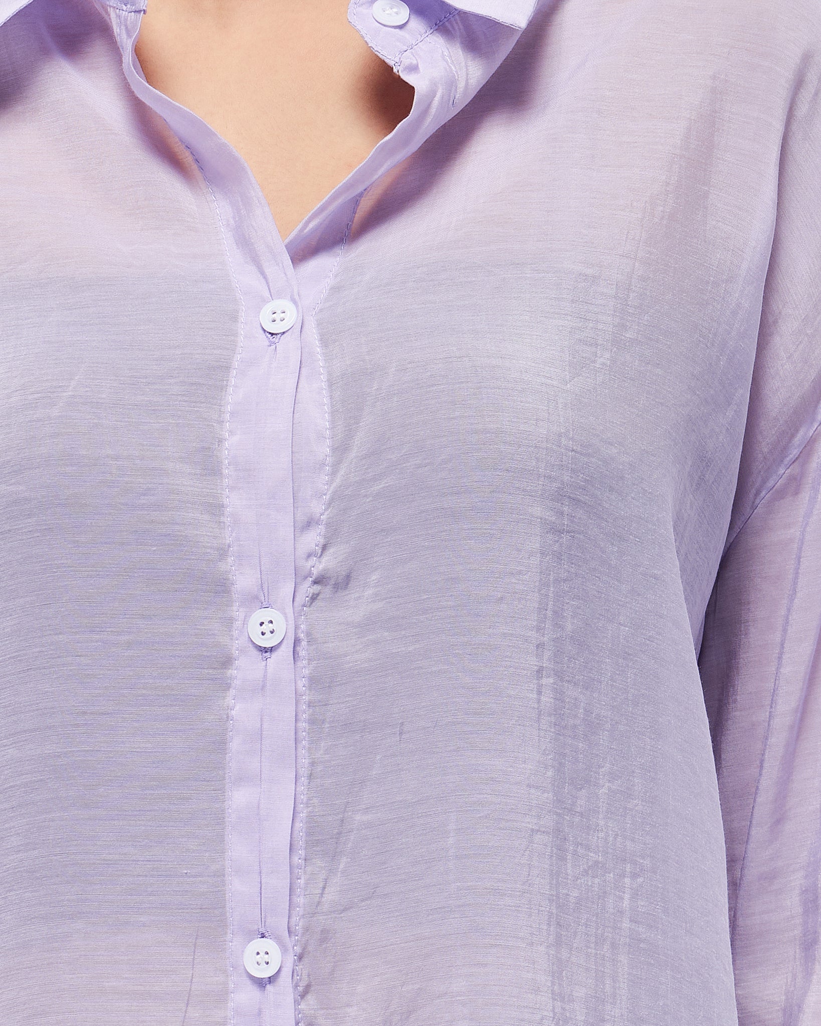 MOI OUTFIT-Candy Color Lady Shirts Long Sleeve 14.90