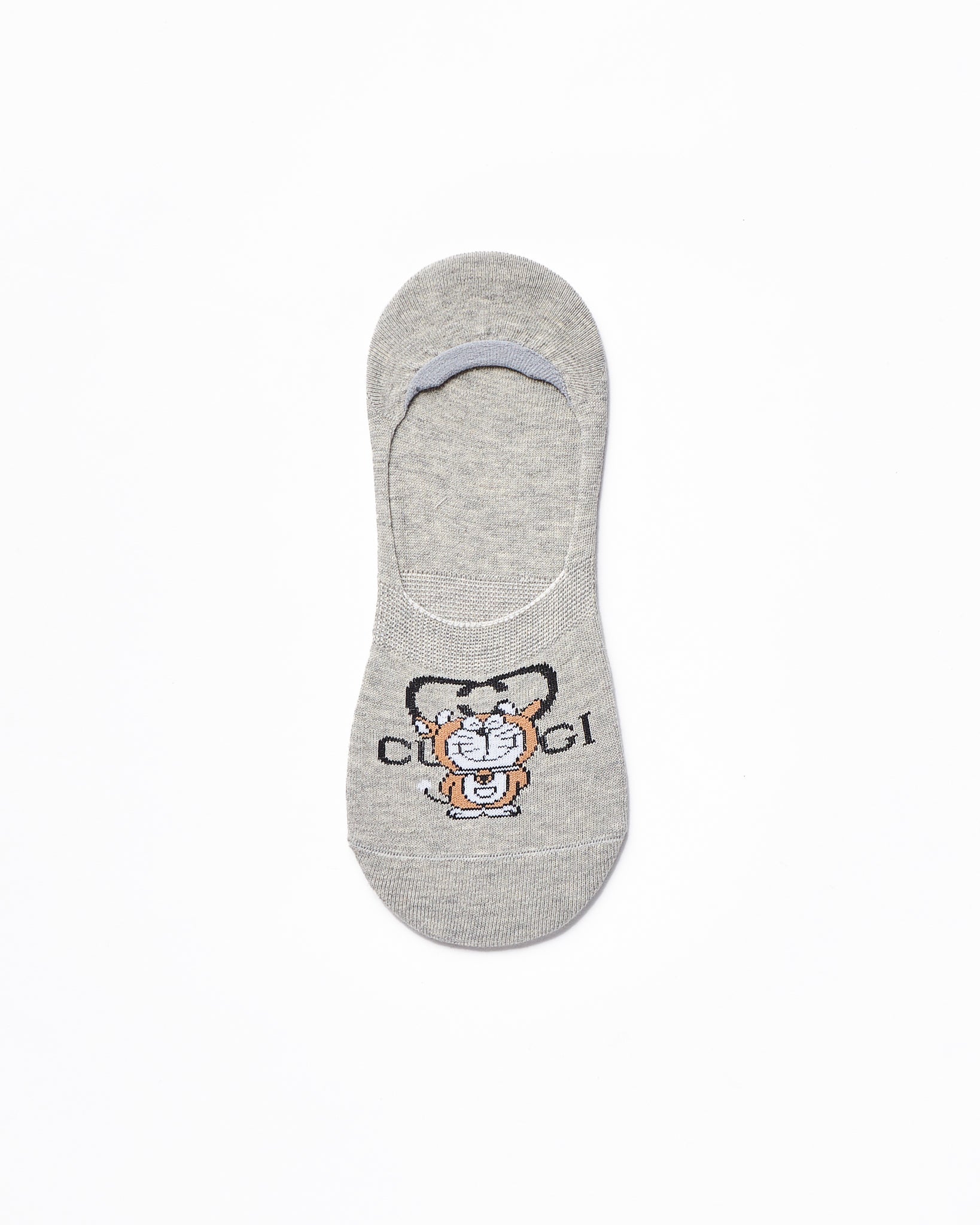 MOI OUTFIT-Cartoon Logo Printed 5 Pairs No Show Socks 14.50