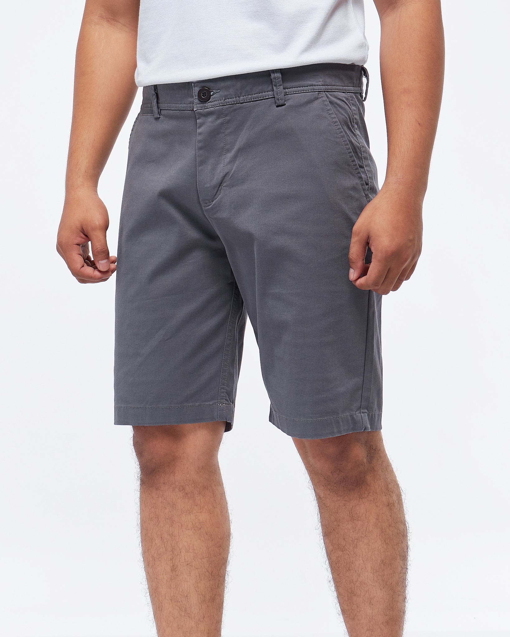 MOI OUTFIT-Casual Fit Khaki Men Shorts 16.90