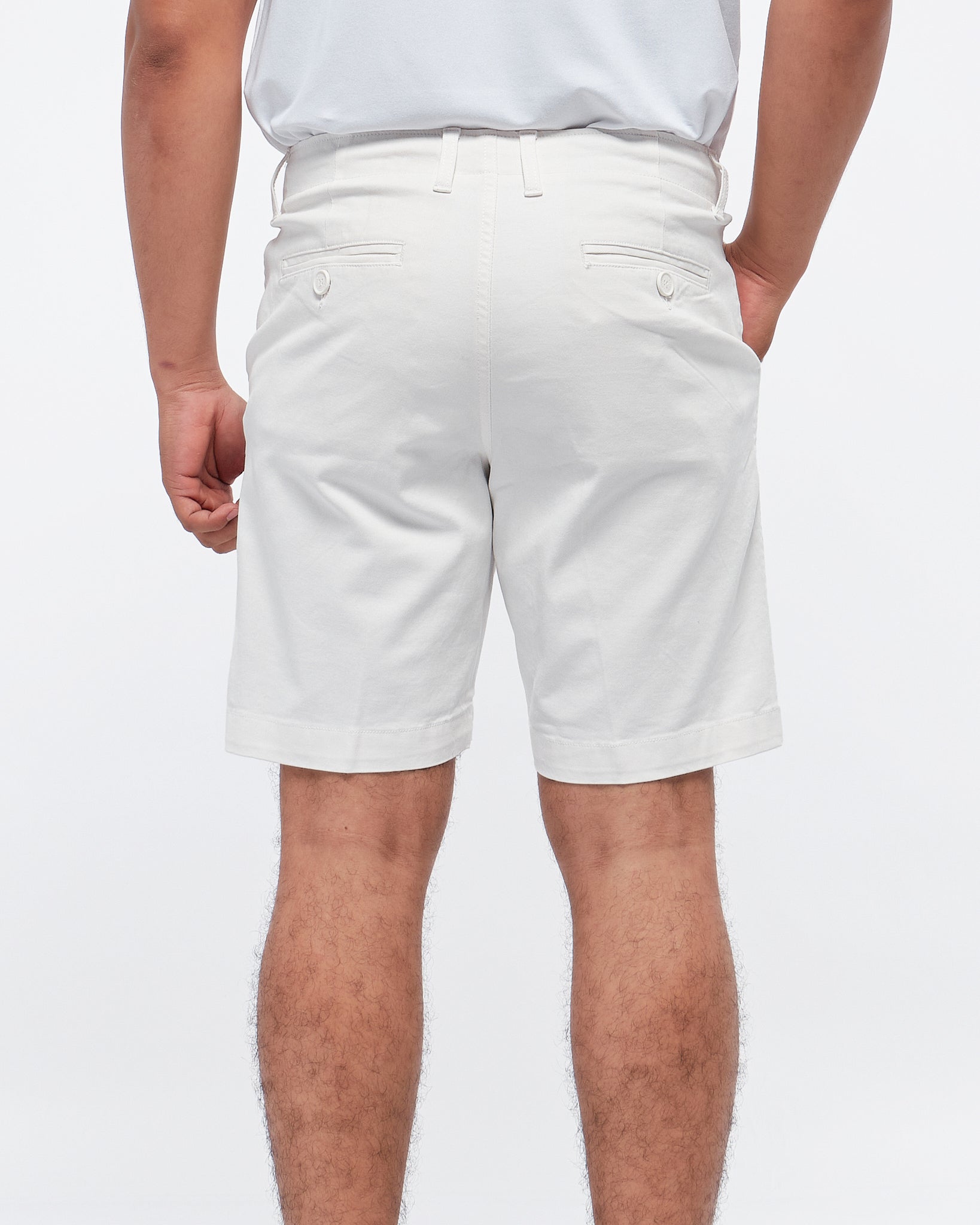 MOI OUTFIT-Casual Fit Khaki Men Shorts 17.50