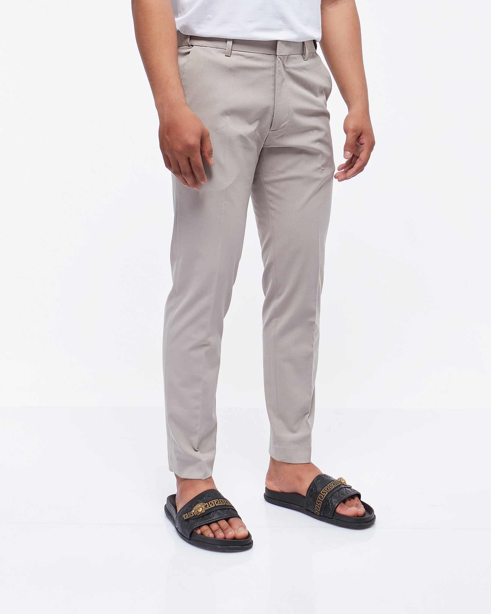 MOI OUTFIT-Casual Men Slim Fit Pants 25.90