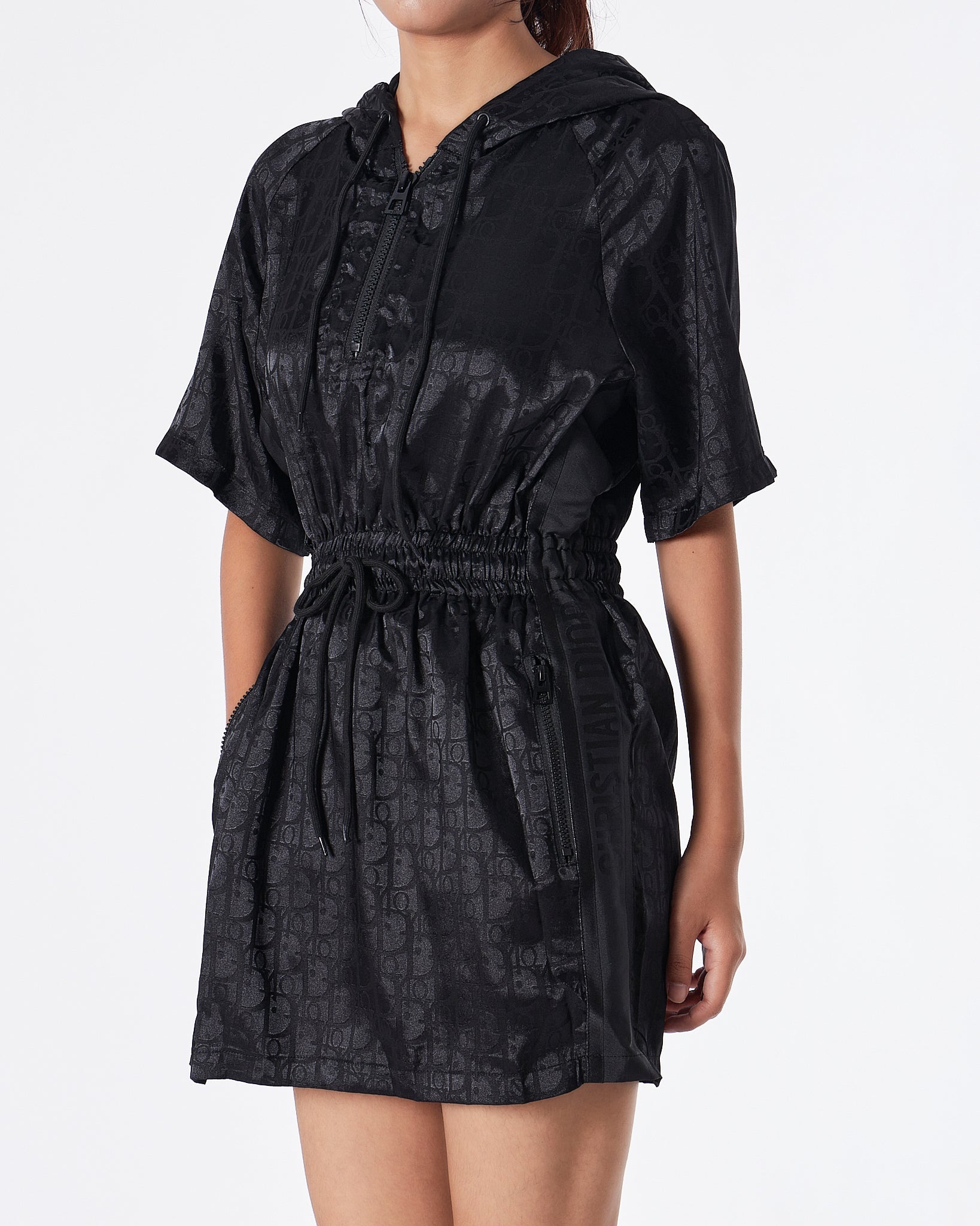 MOI OUTFIT-CD Monogram Lady Black Dress 85.90