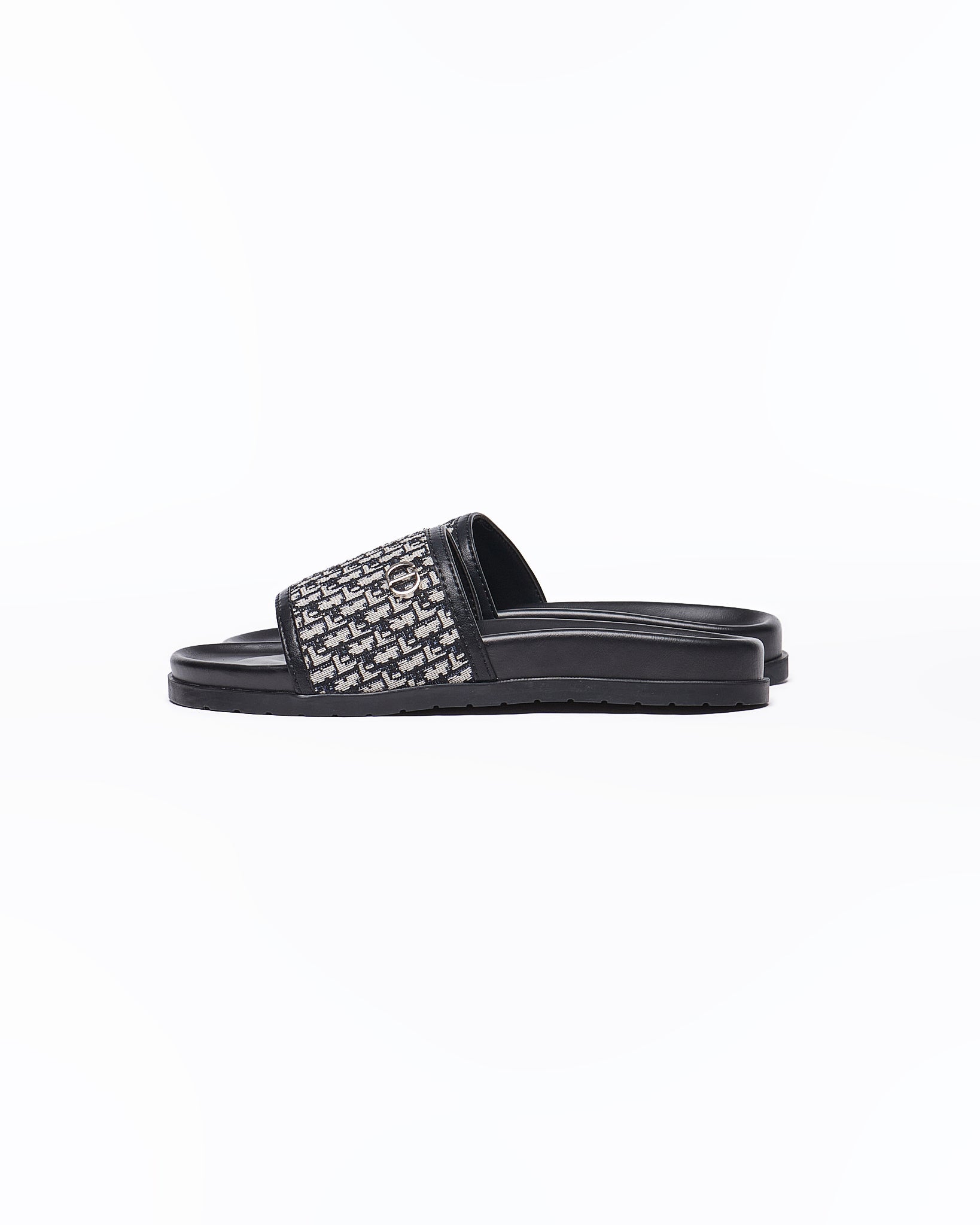 MOI OUTFIT-CD Monogram Men Black Slide 29.90