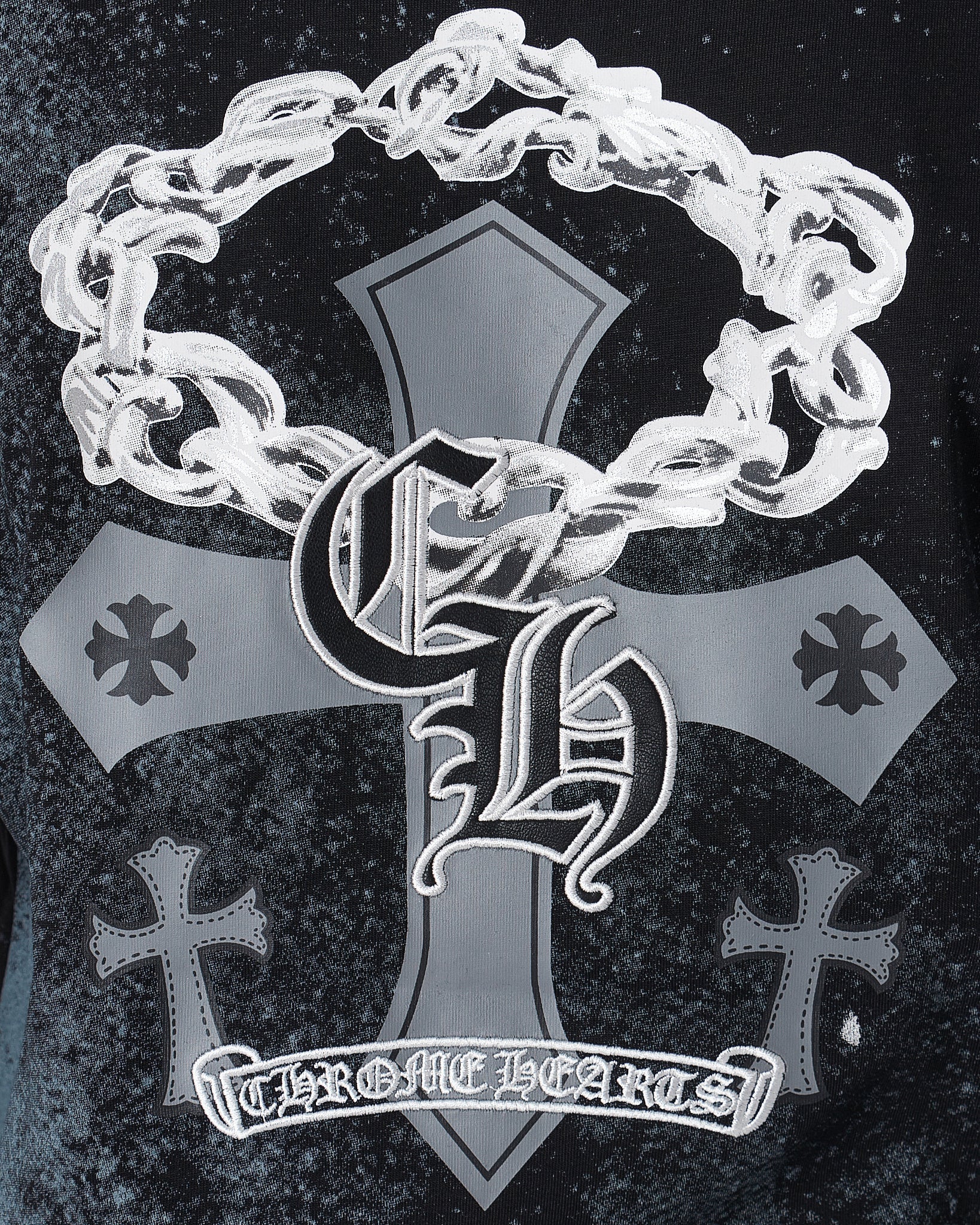 MOI OUTFIT-CH Cross Back Men Black T-Shirt 25.90