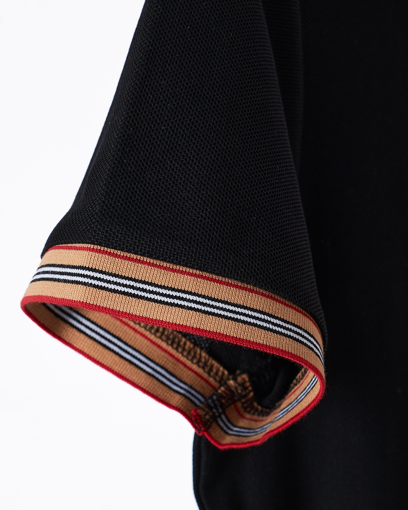 MOI OUTFIT-Collar Striped Men Polo Shirt 55.90