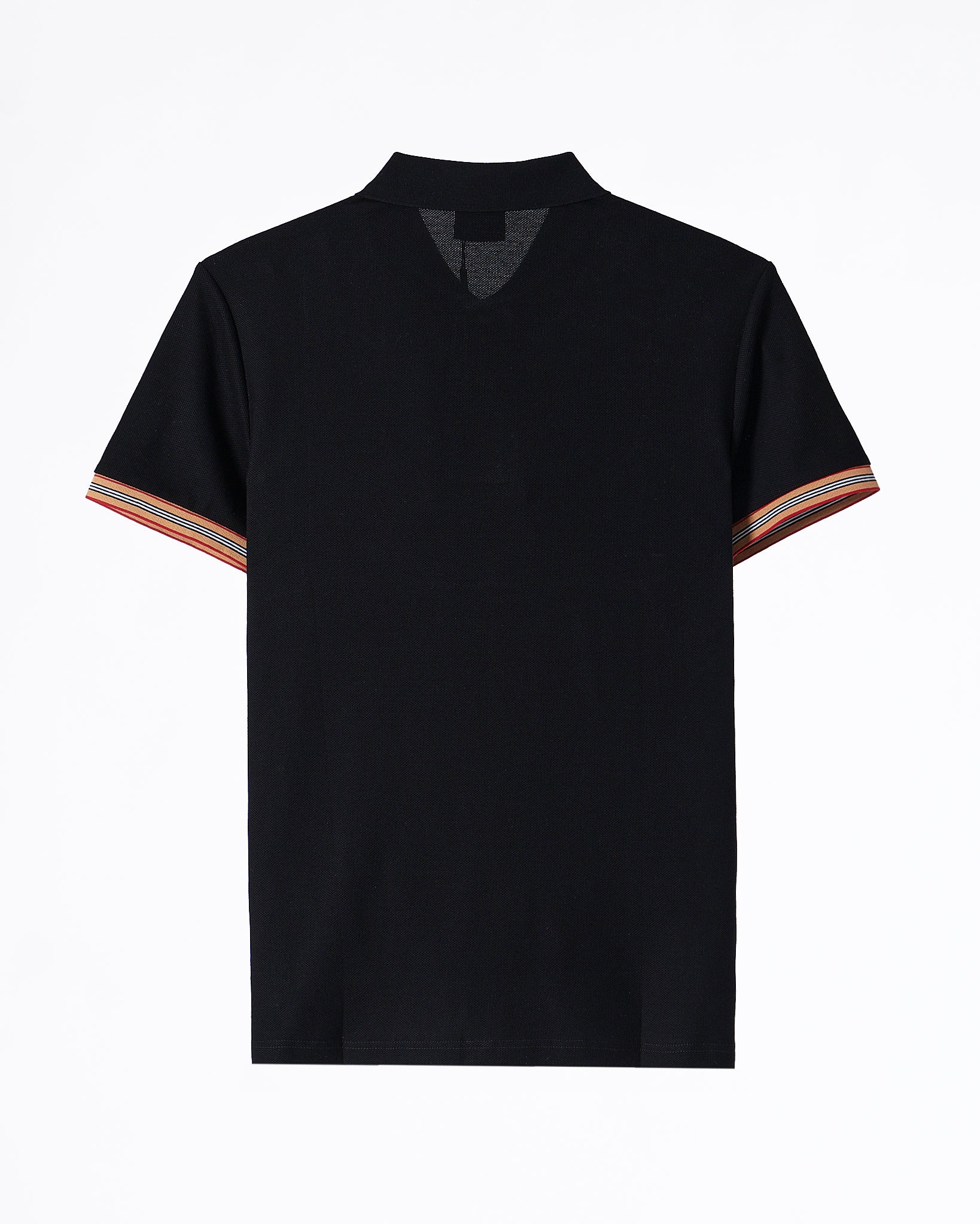 MOI OUTFIT-Collar Striped Men Polo Shirt 55.90