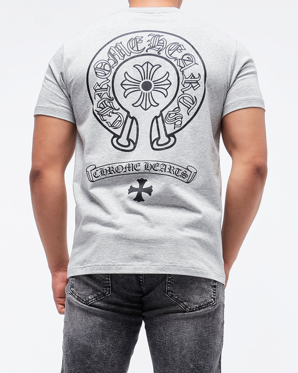 MOI OUTFIT-Cross Back Printed Men T-Shirt 15.90