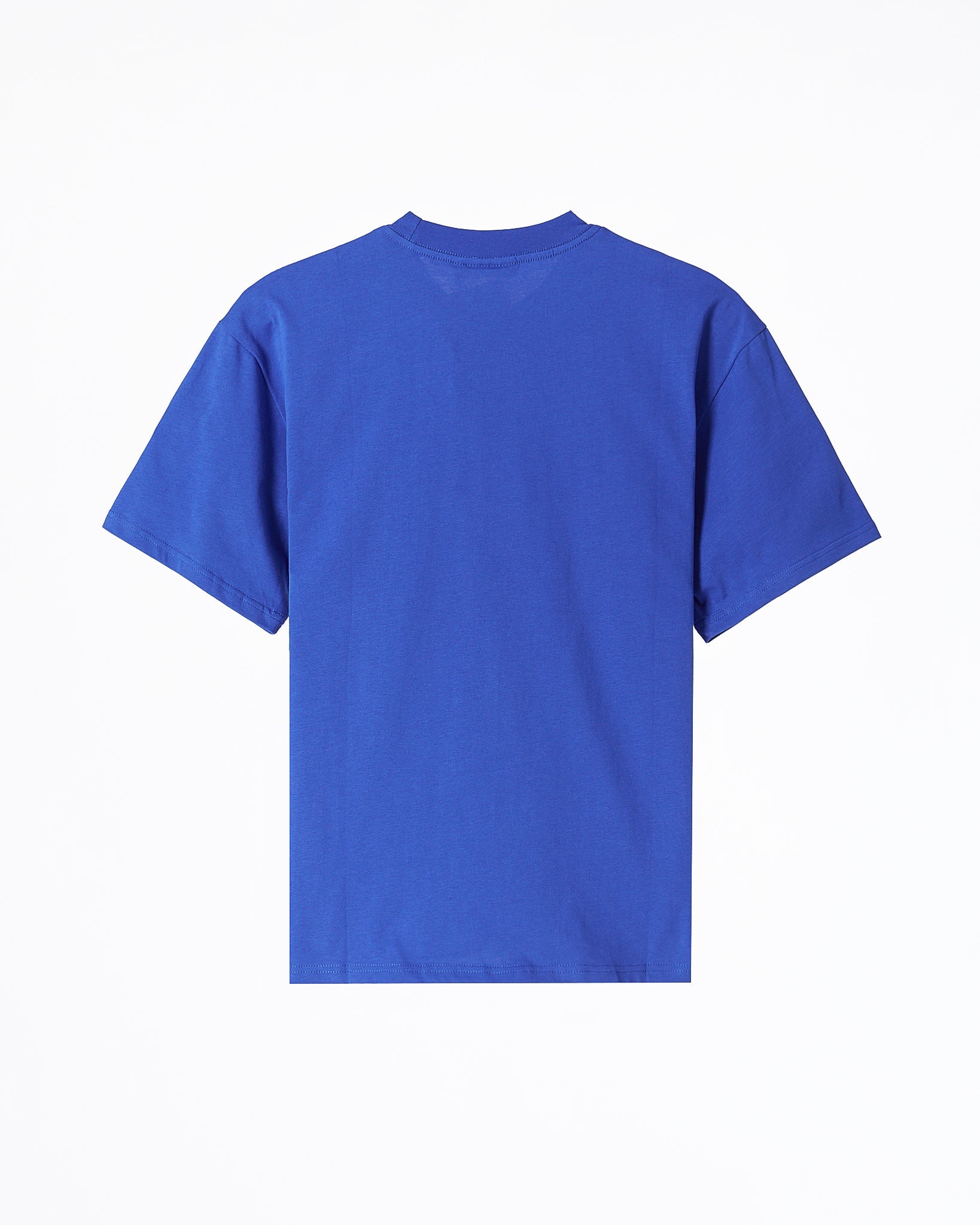 MOI OUTFIT-DRE Flower Smiling Unisex Blue T-Shirt 19.90