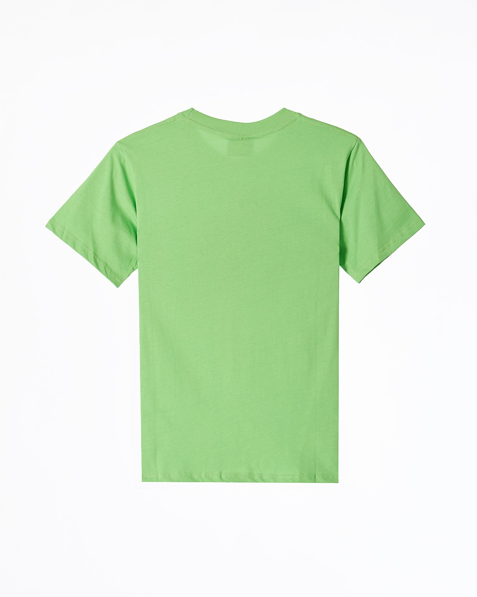 MOI OUTFIT-DRE Smiling Face Unisex Green T-Shirt 18.90