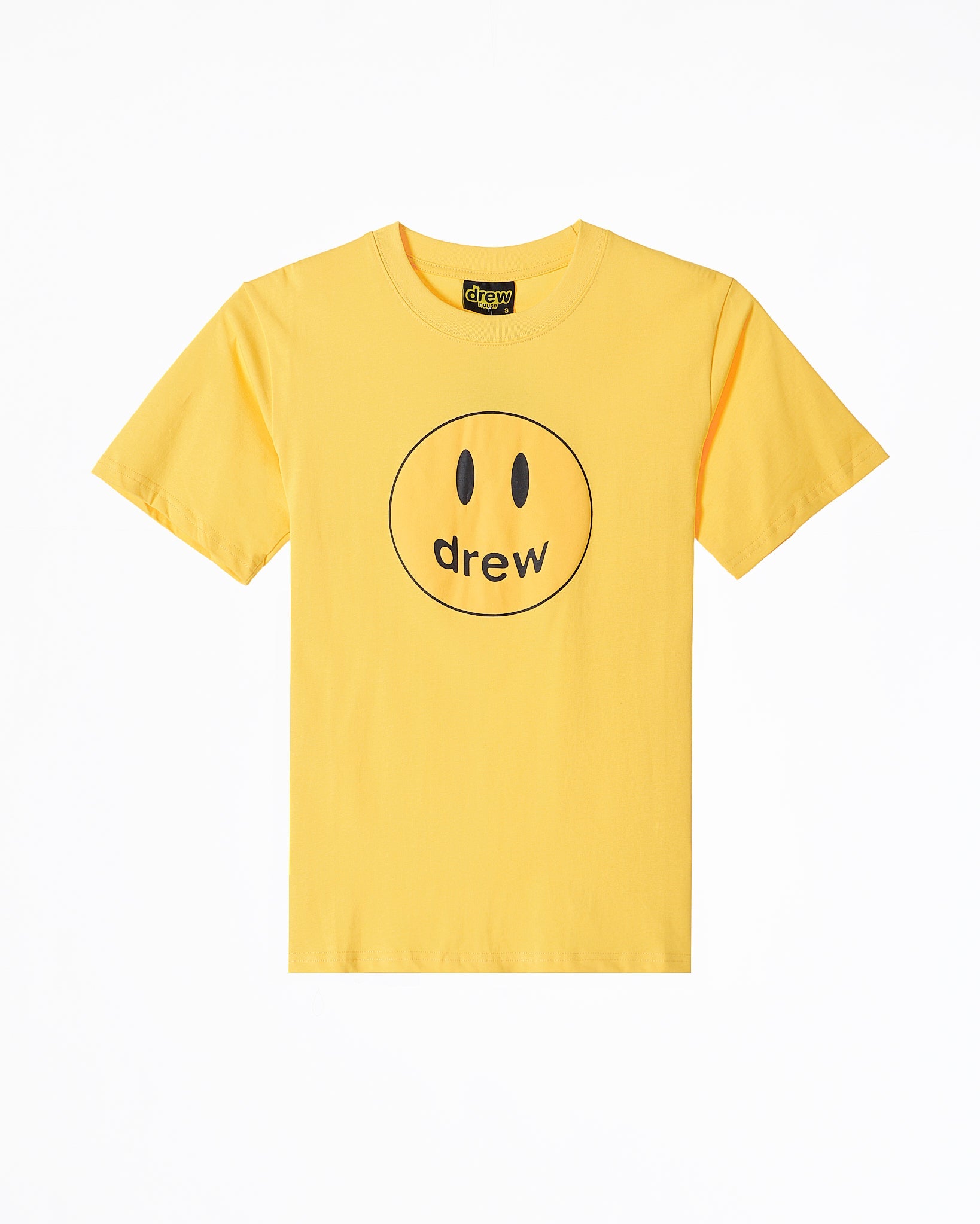 MOI OUTFIT-DRE Smiling Face Unisex Yellow T-Shirt 18.90