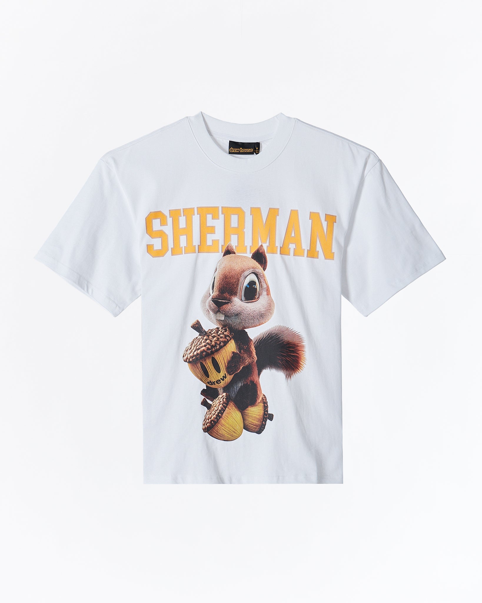MOI OUTFIT-DRE Squirrel Sherman Unisex White T-Shirt 20.90