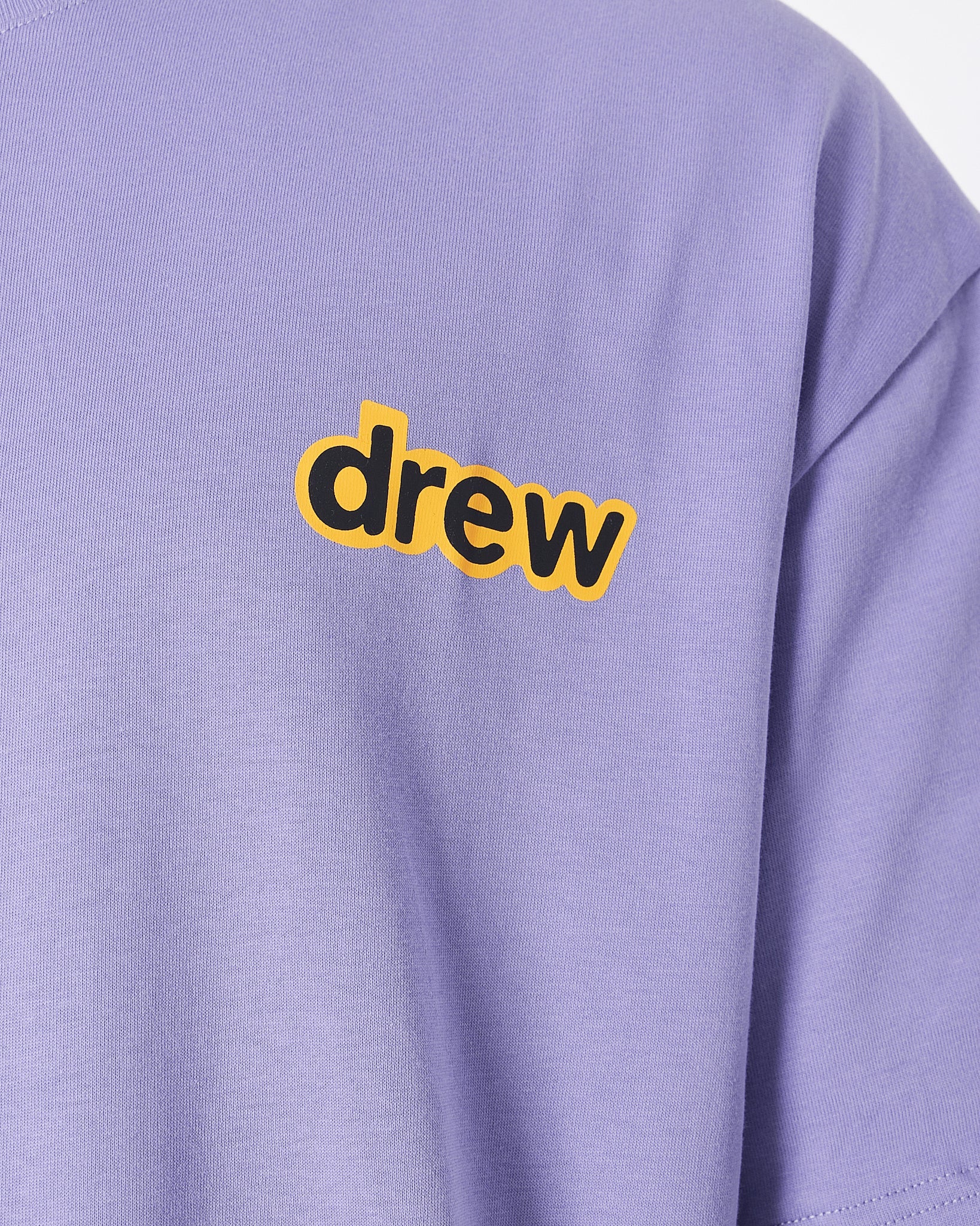 MOI OUTFIT-DRE Teddy Bear Back Unisex Purple T-Shirt 19.90