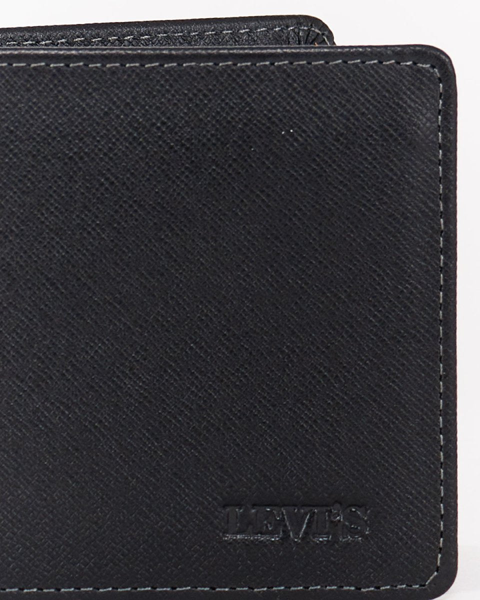 MOI OUTFIT-Embossed Leather Men Wallet 22.90