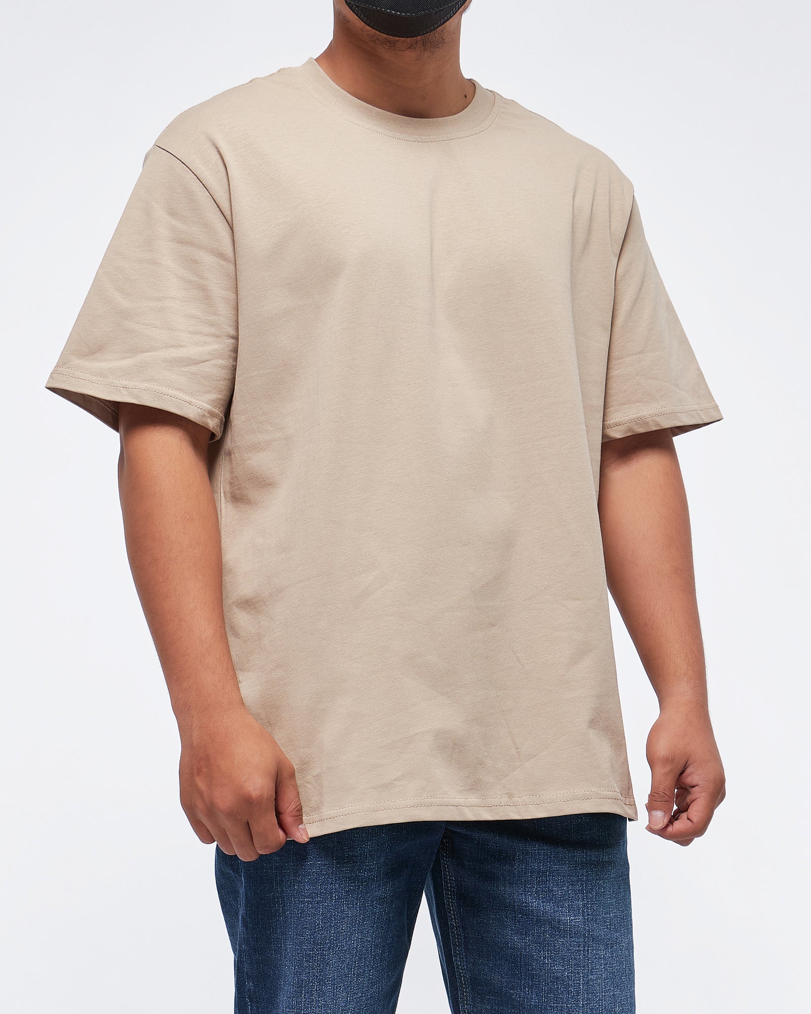 MOI OUTFIT-Essentials Back Printed Men T-Shirt 16.90