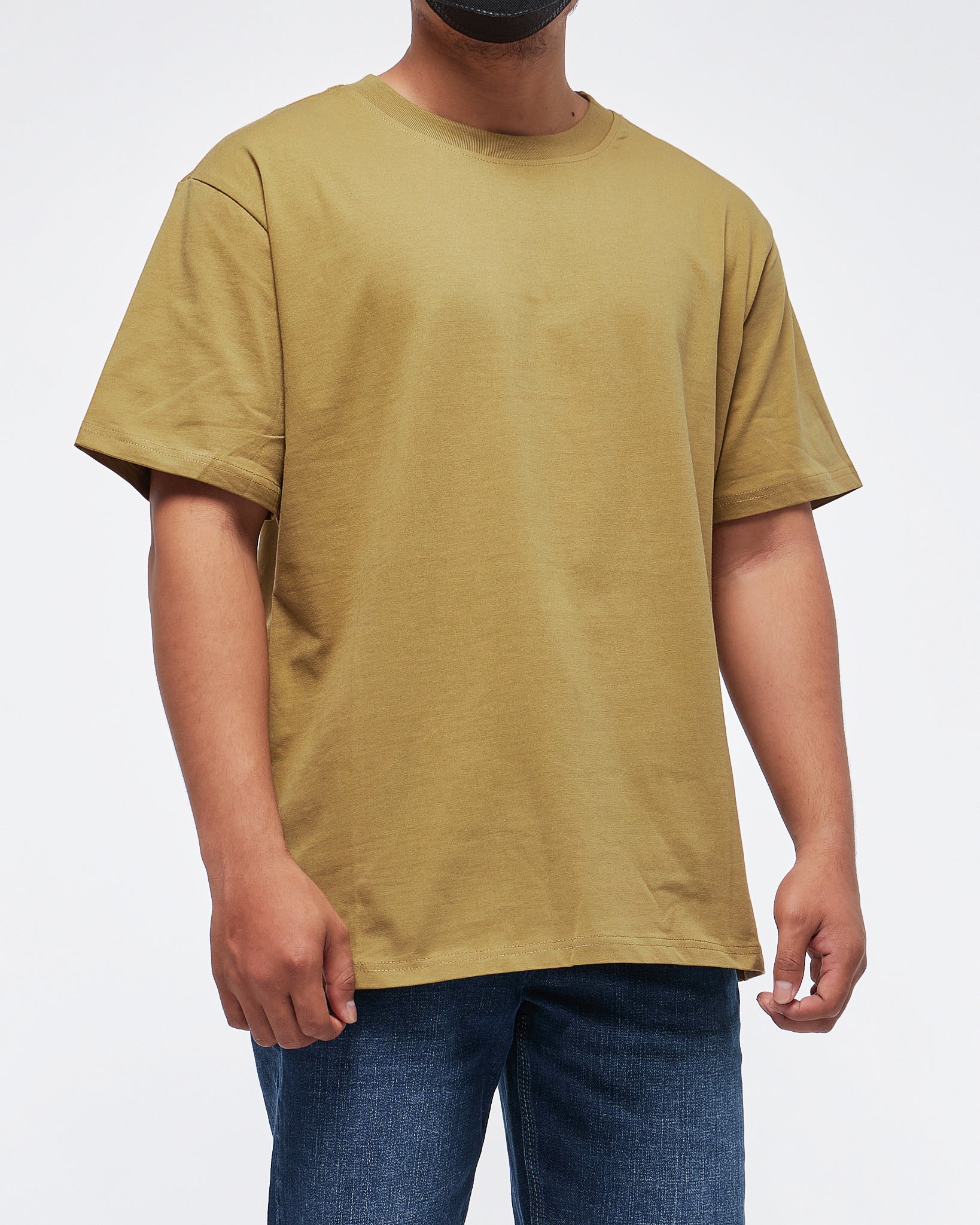 MOI OUTFIT-Essentials Back Printed Men T-Shirt 16.90