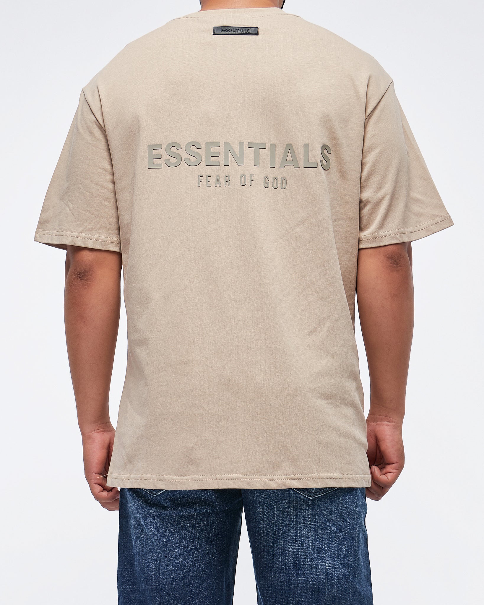 MOI OUTFIT-Essentials Back Printed Men T-Shirt 16.90