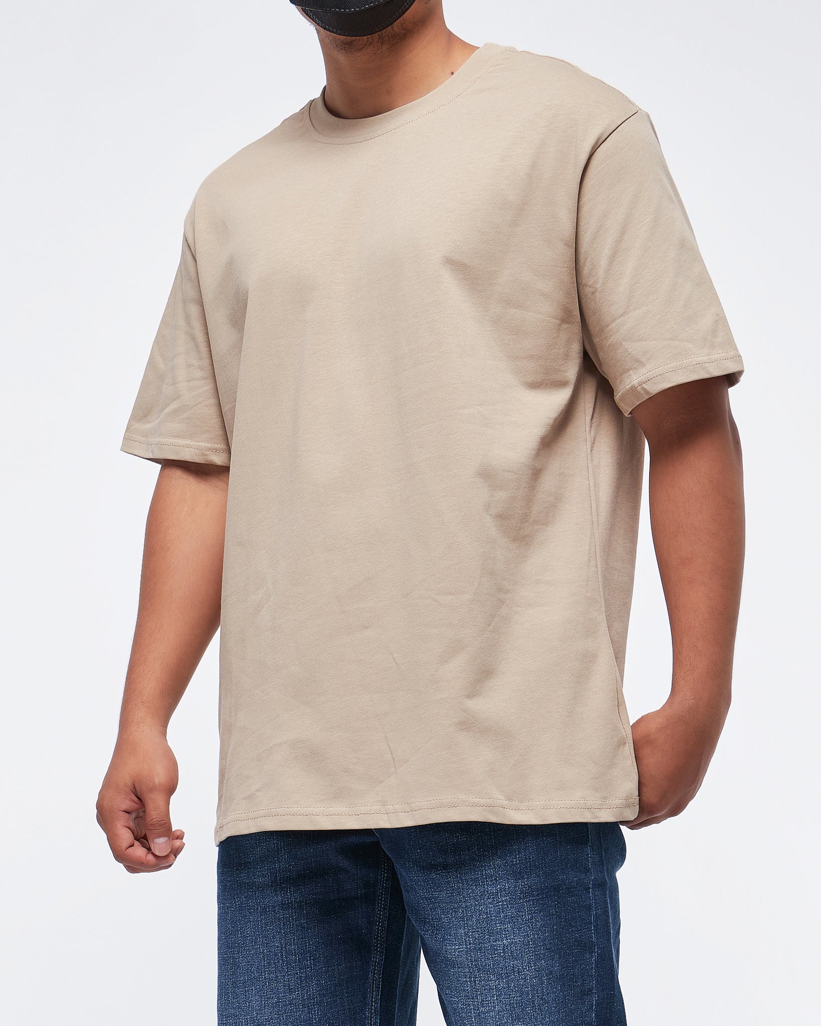 MOI OUTFIT-Essentials Back Printed Men T-Shirt 16.90
