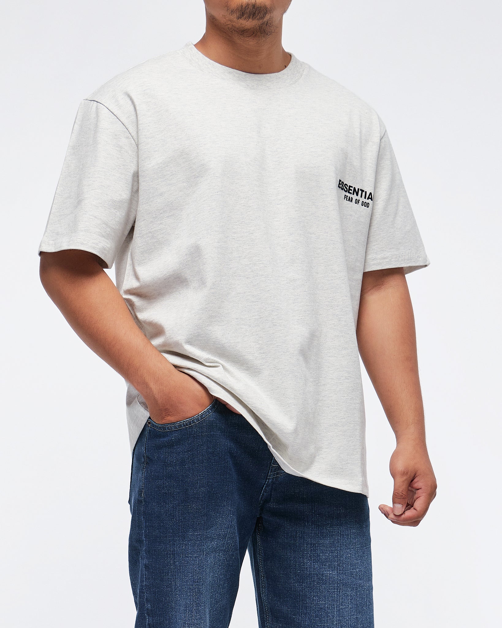 MOI OUTFIT-Essentials Front and Back Printed Men T-Shirt 16.90