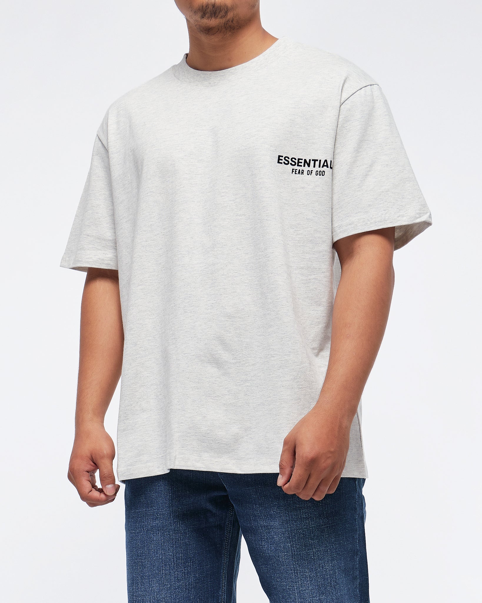 MOI OUTFIT-Essentials Front and Back Printed Men T-Shirt 16.90