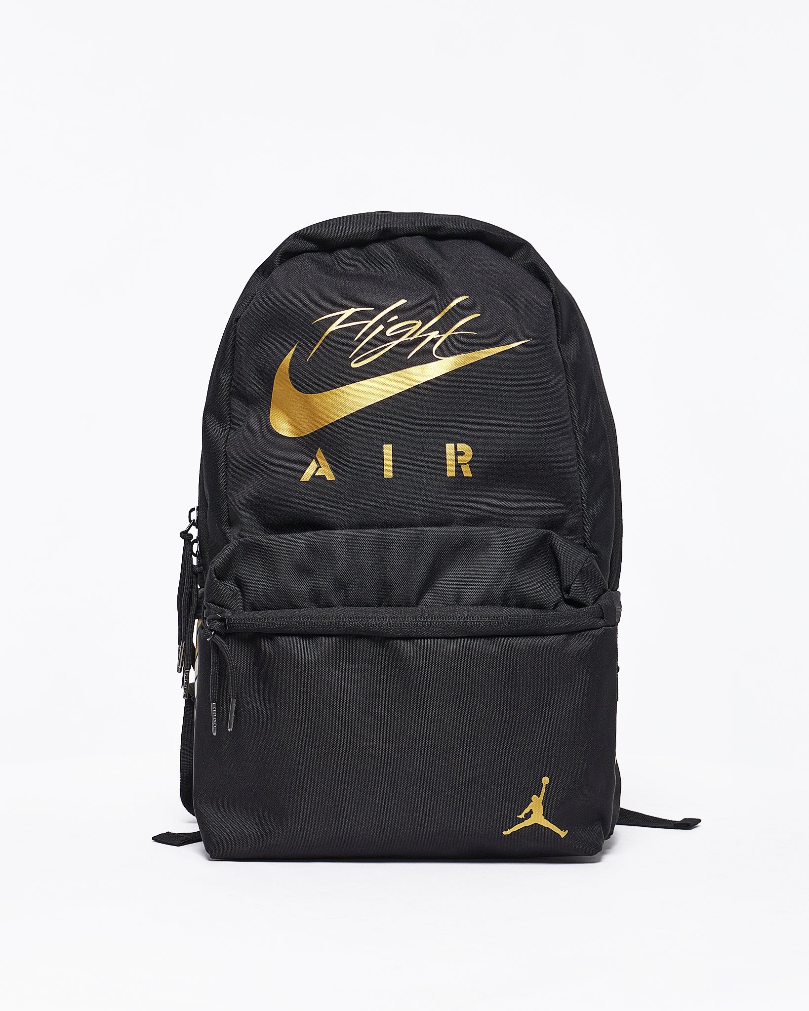 MOI OUTFIT-Gold Logo Printed Unisex Backpack 20.90