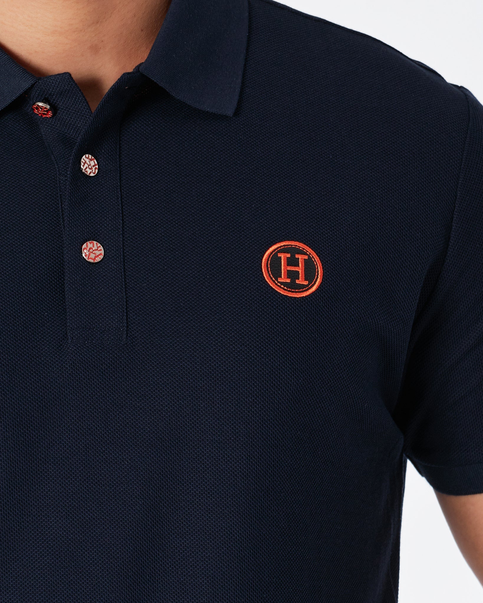 MOI OUTFIT-H Embroidered Men Polo Shirt 52.90