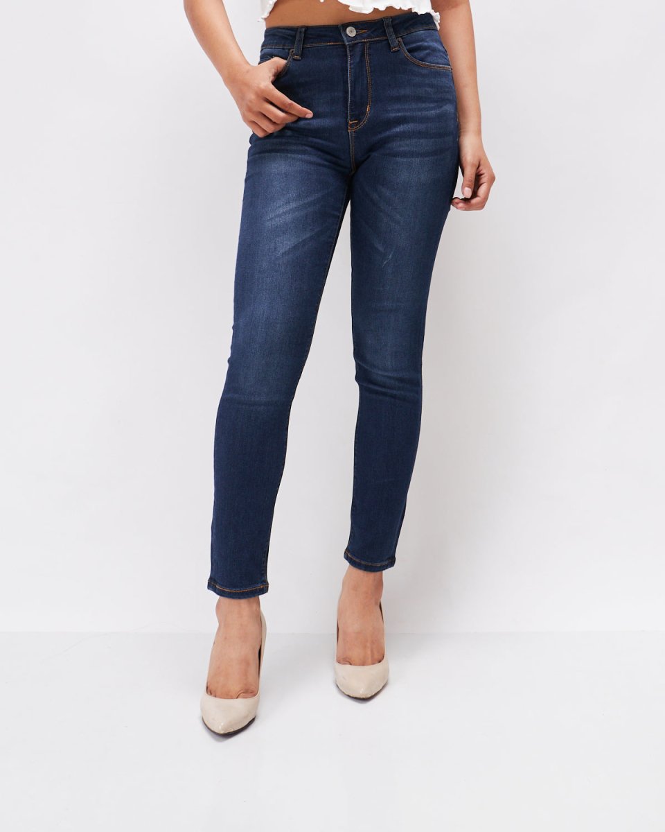 MOI OUTFIT-High Rise Lady Slim Fit Jeans 18.90