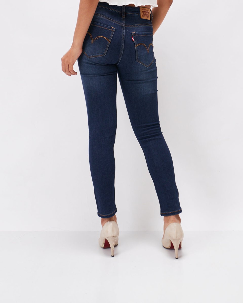 MOI OUTFIT-High Rise Lady Slim Fit Jeans 18.90