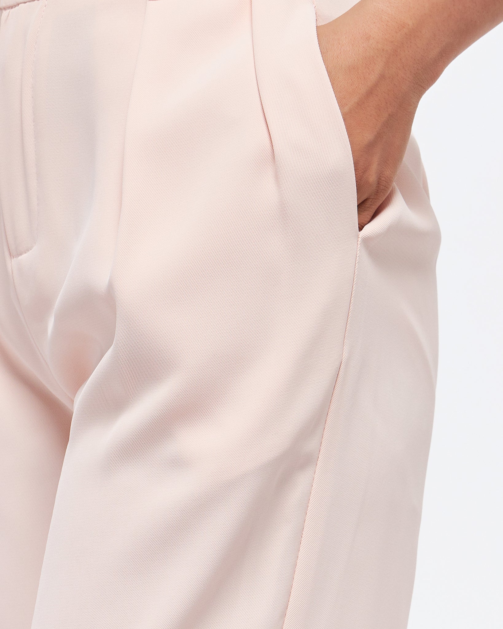 MOI OUTFIT-High Waist Front Button Lady Pants 23.90