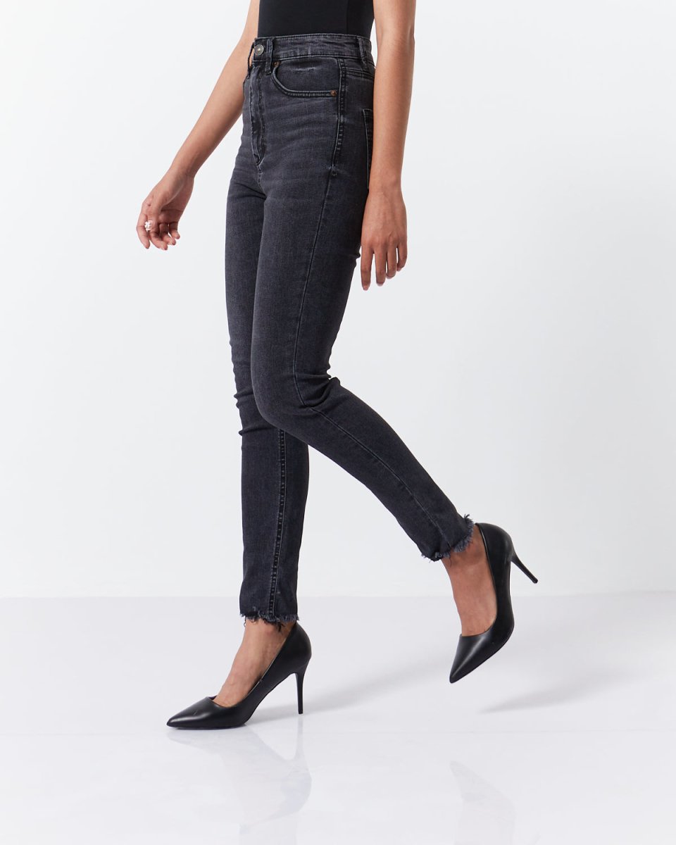 MOI OUTFIT-High Waist Lady Skinny Jeans 17.90