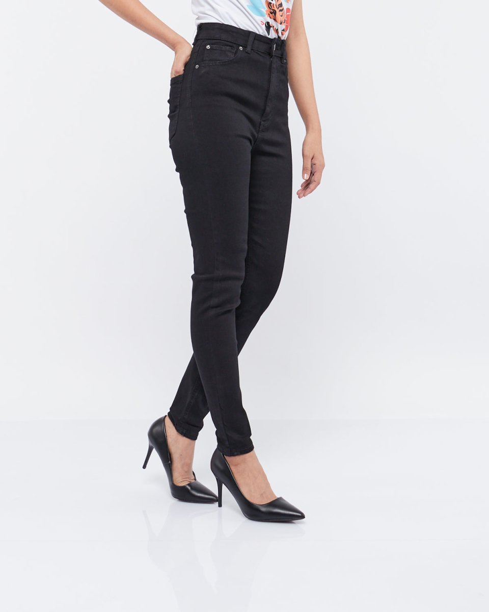 MOI OUTFIT-High Waist Slim Fit Lady Jeans 17.90