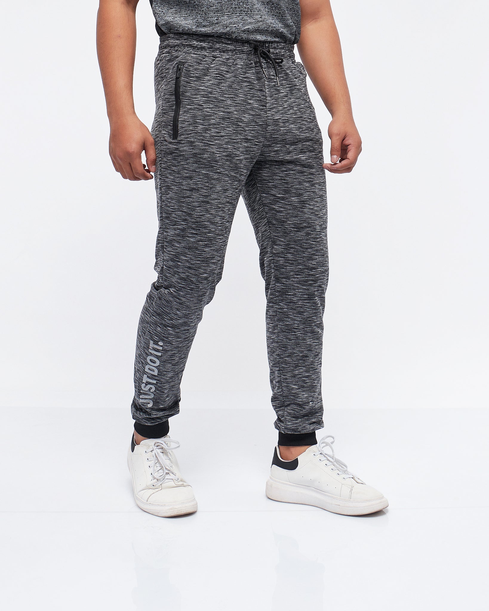 MOI OUTFIT-Just Do It Ankle Printed Men Joggers 17.90