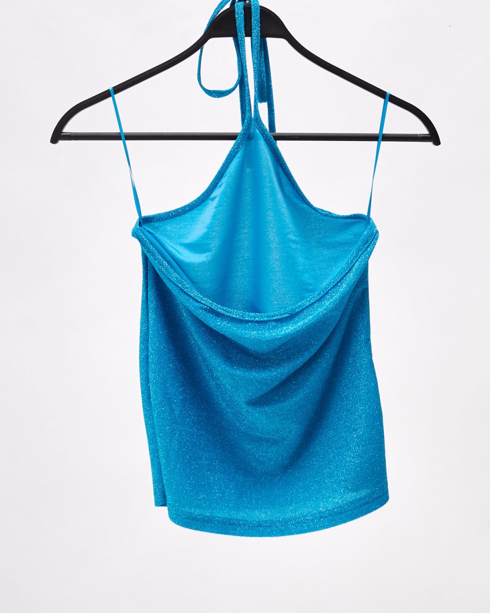 MOI OUTFIT-Lady Crop Top Tie Back 13.90