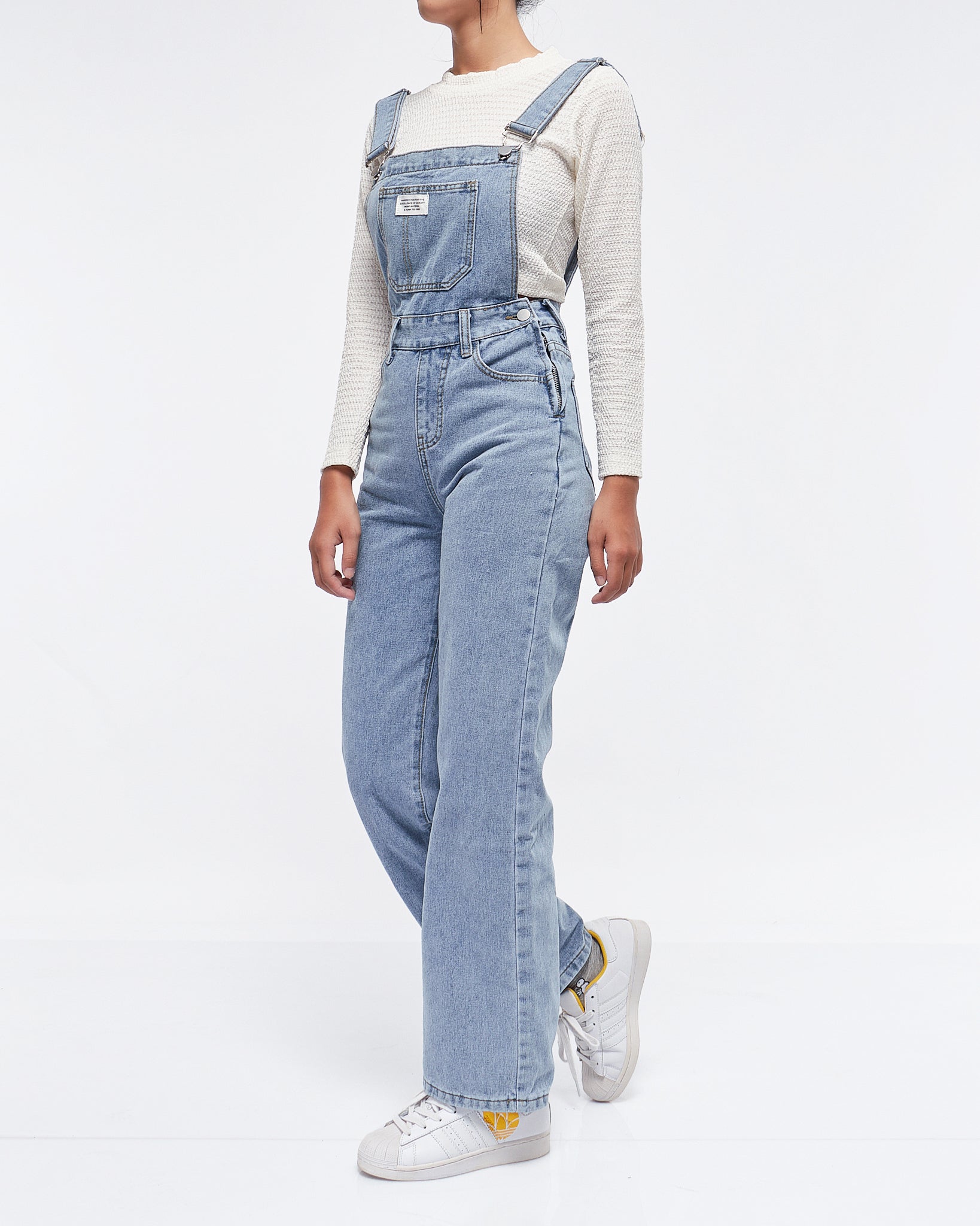 MOI OUTFIT-Lady Denim Overall Jeans 22.90