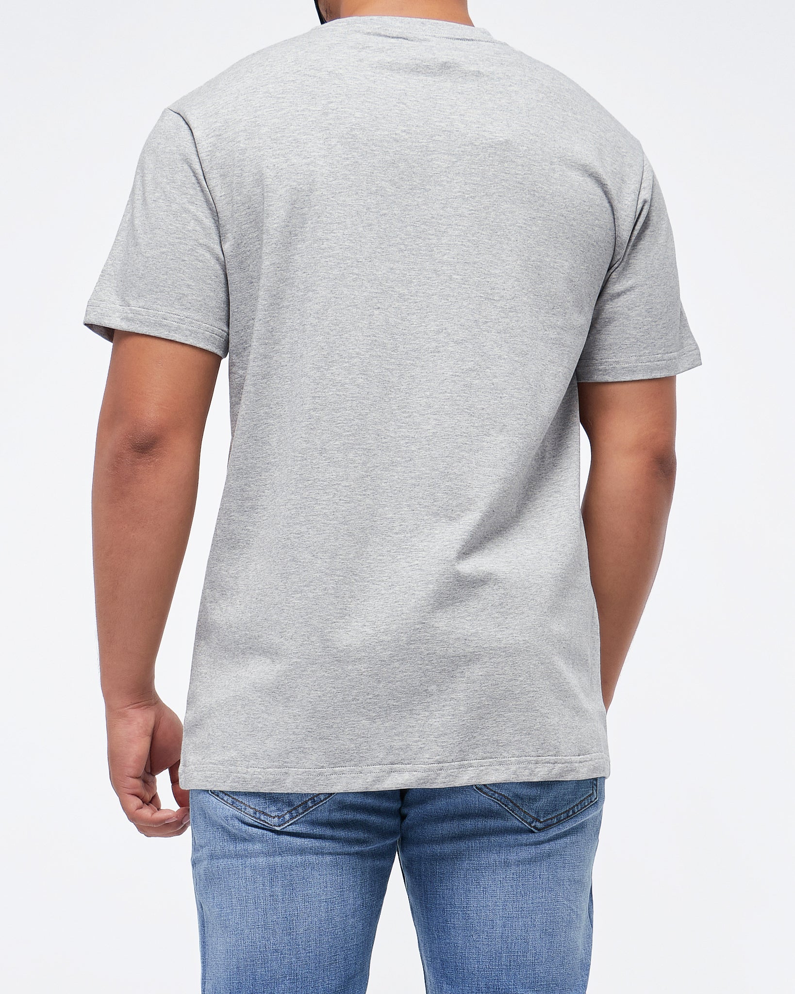 MOI OUTFIT-Logo Camo Printed Men T-Shirt 16.50