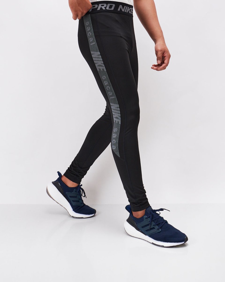 MOI OUTFIT-Logo Printed Men Training Legging 14.90