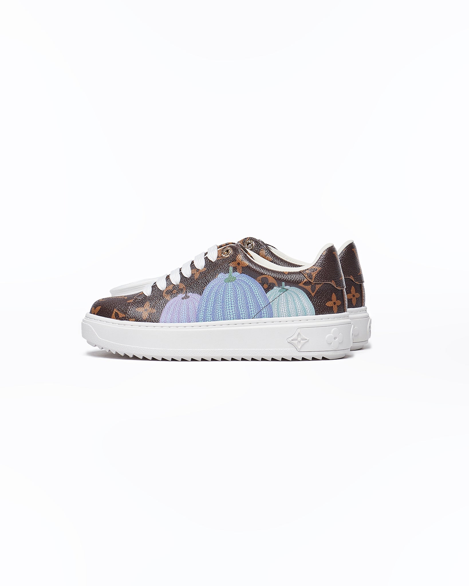 MOI OUTFIT-LV Monogram Lady Brown Sneakers Shoes 105.90