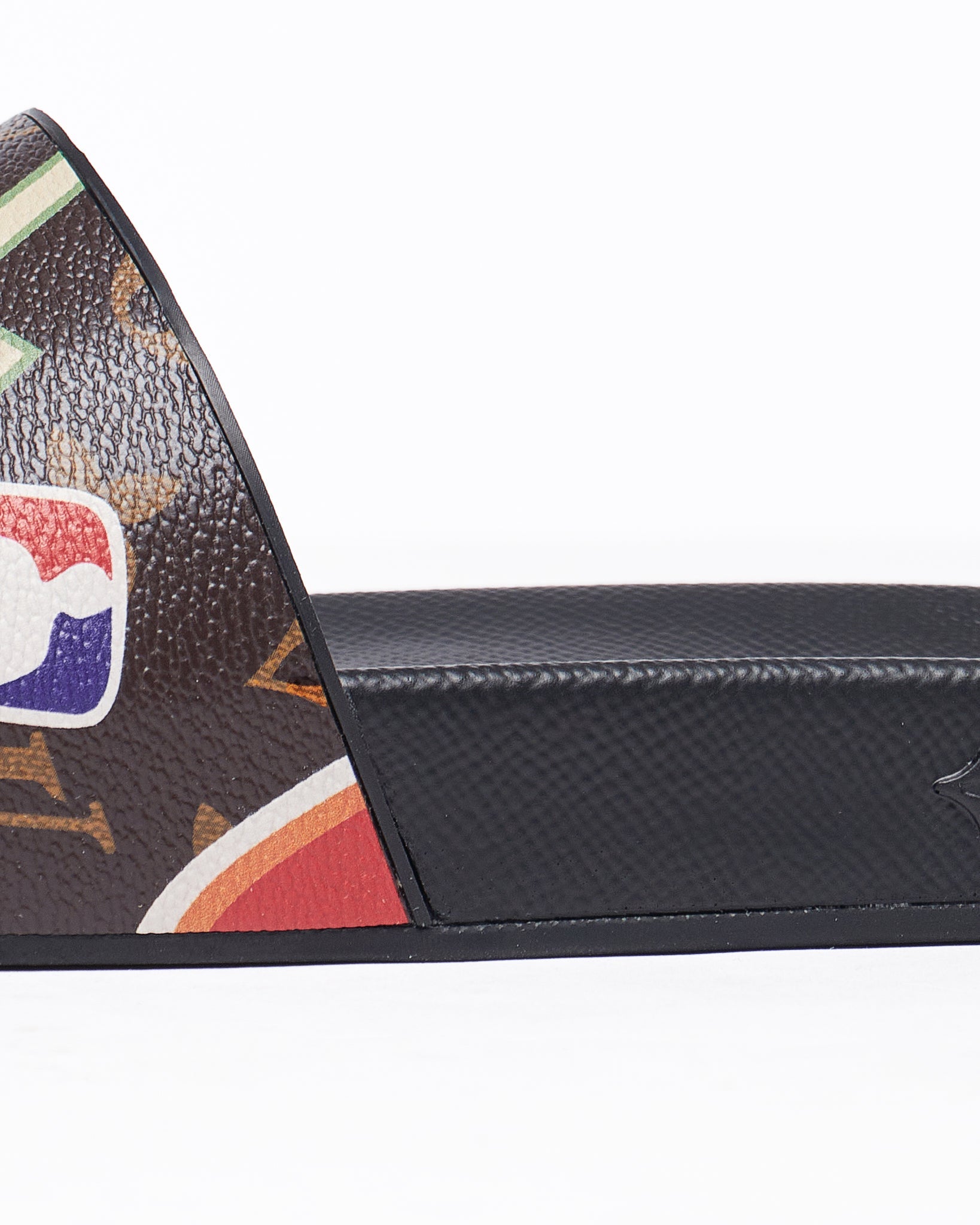 MOI OUTFIT-LV NBA Monogram Men Brown Slide 44.90