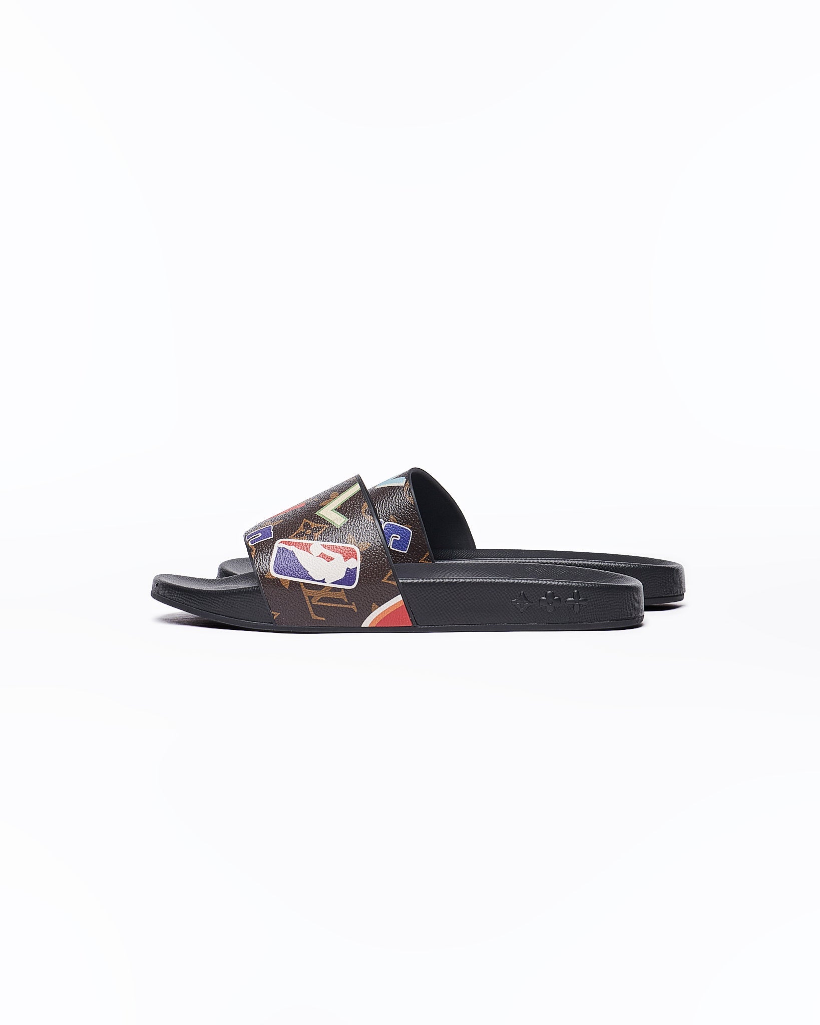 MOI OUTFIT-LV NBA Monogram Men Brown Slide 44.90