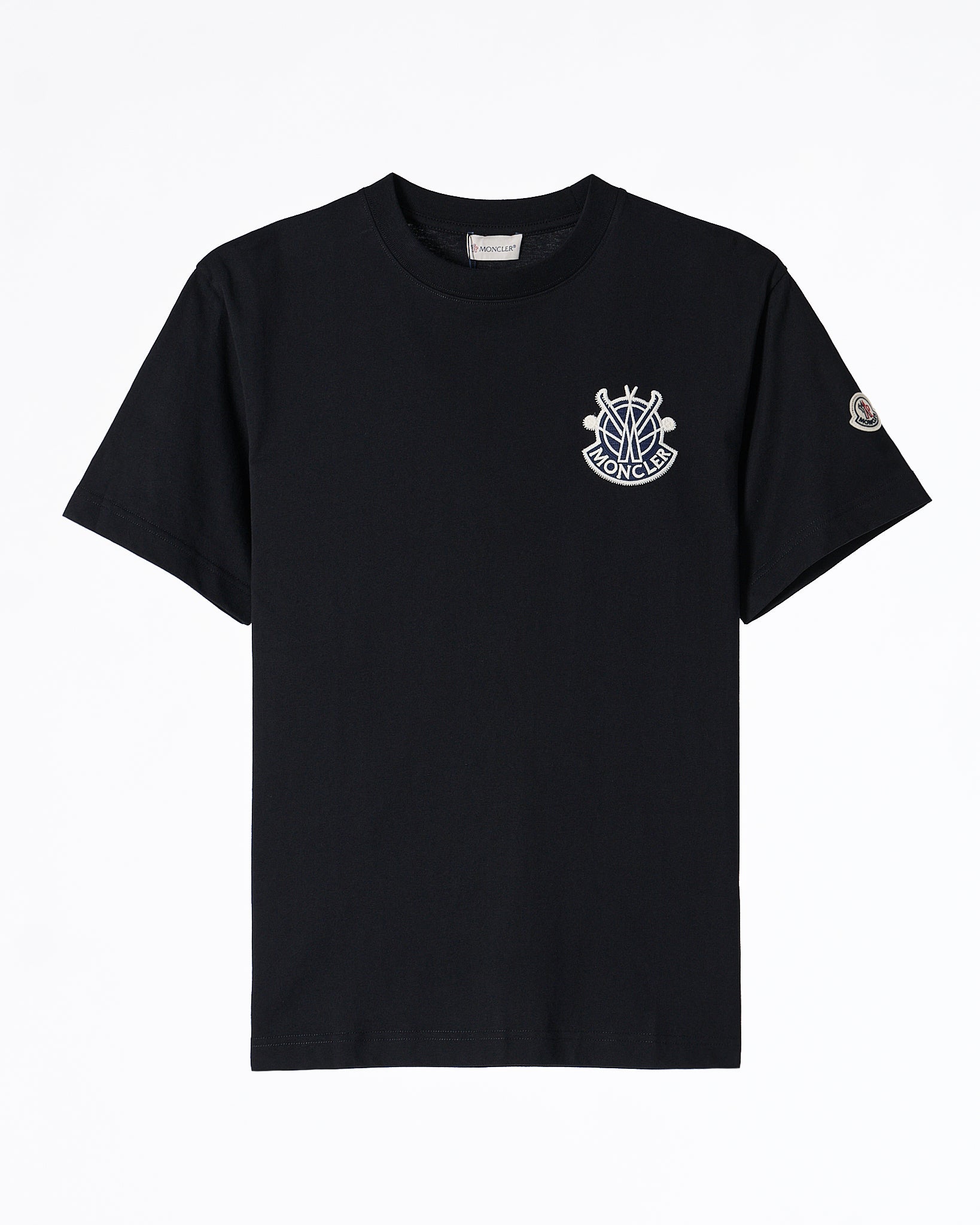 MOI OUTFIT-MC Logo Embroidered Men T-Shirt 60.90