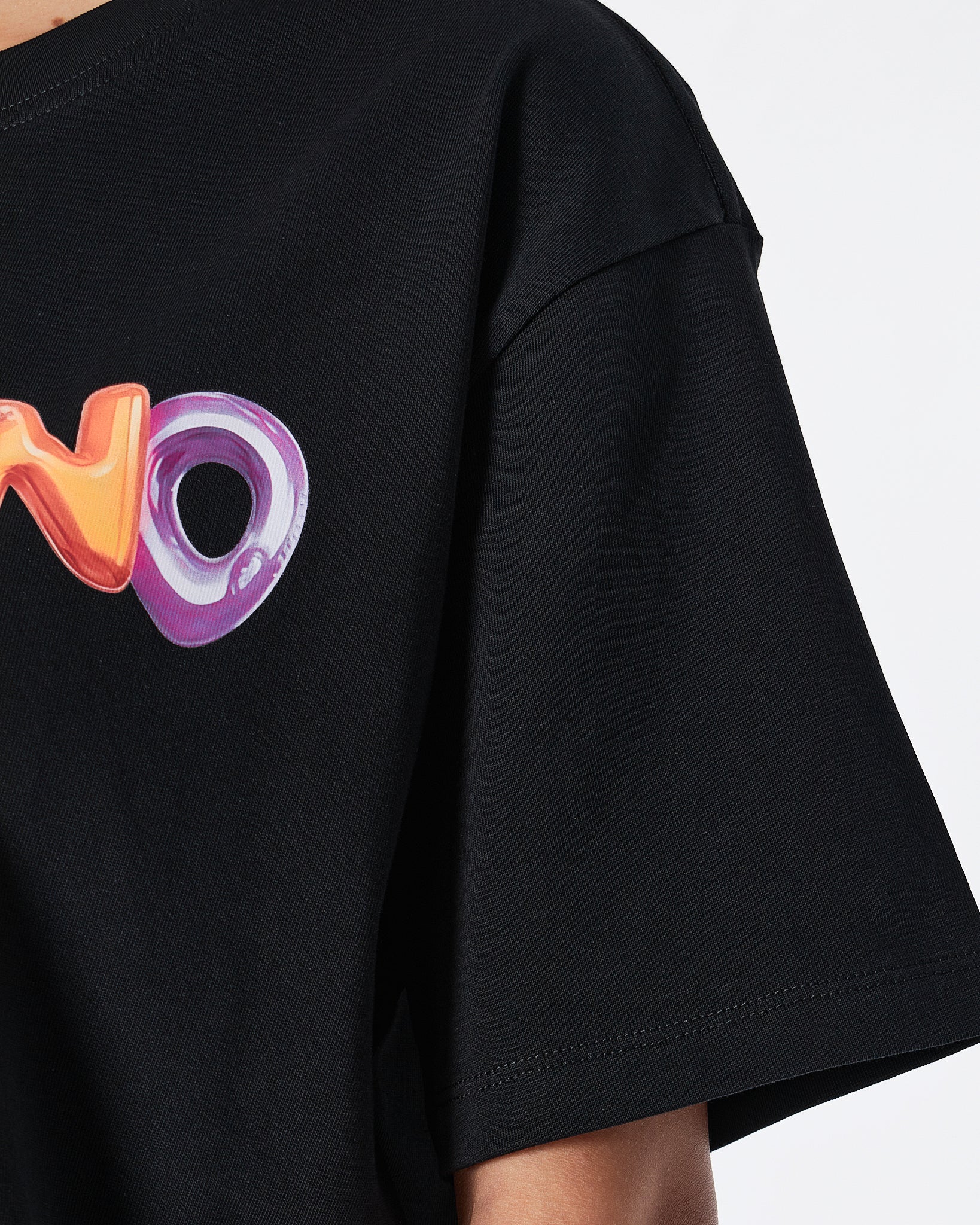 MOI OUTFIT-MOS Teddy Bear Unisex Black T-Shirt 23.90