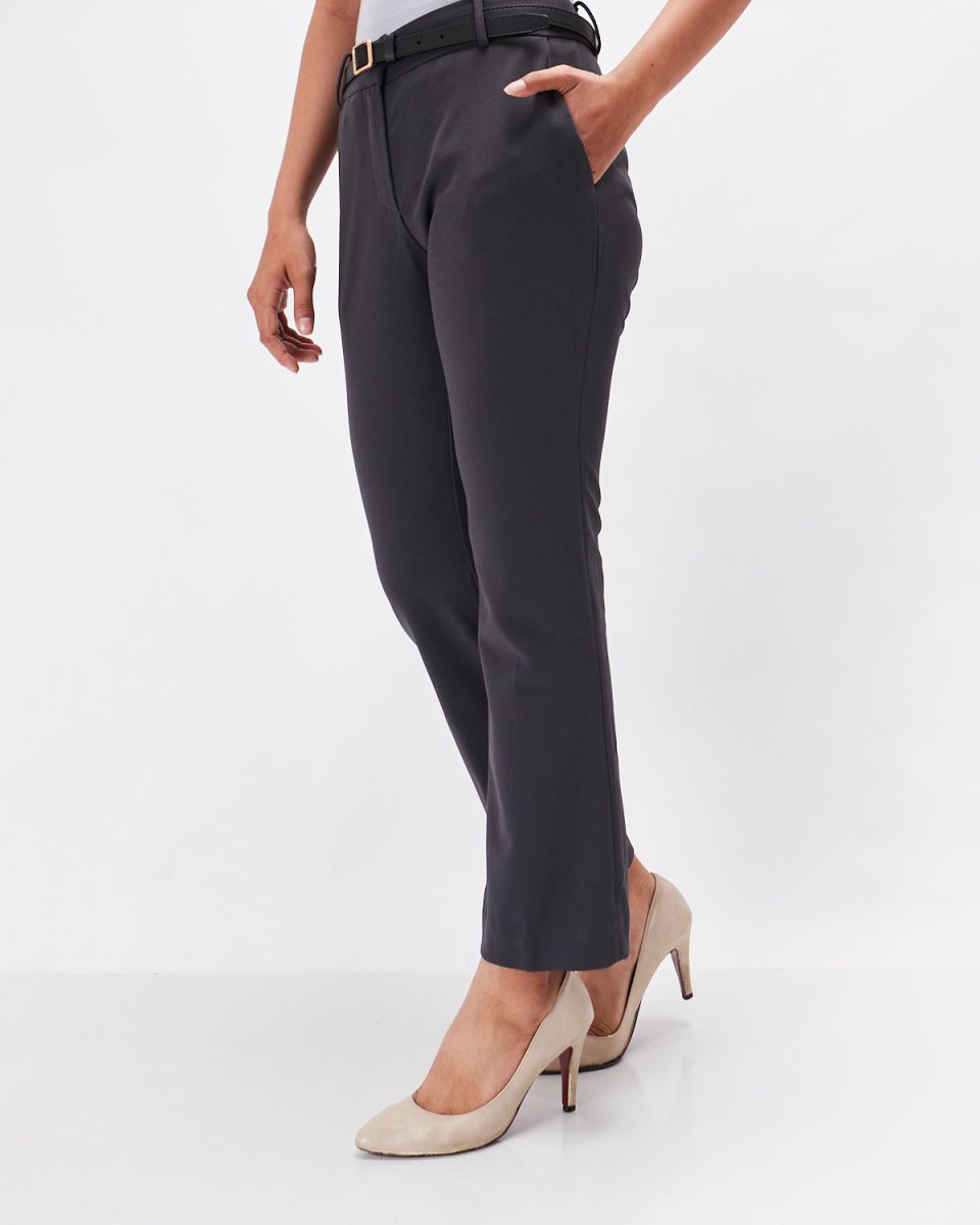 MOI OUTFIT-Office Lady Long Straight Pants 19.90